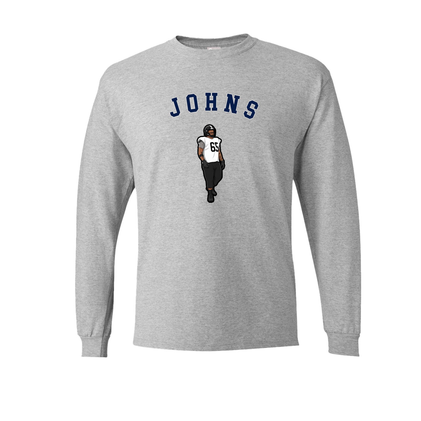 Long Sleeve Tee — Shirsey Arch in Grey