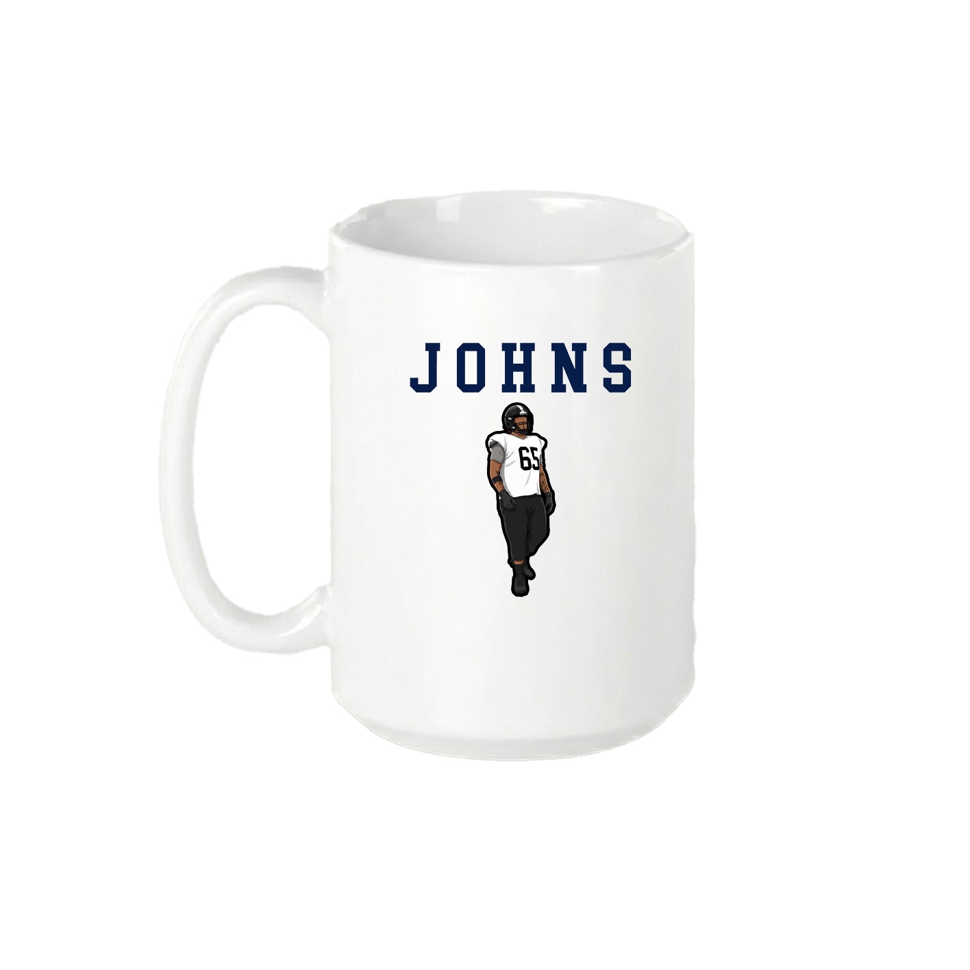 15oz Coffee Mug — Shirsey in White