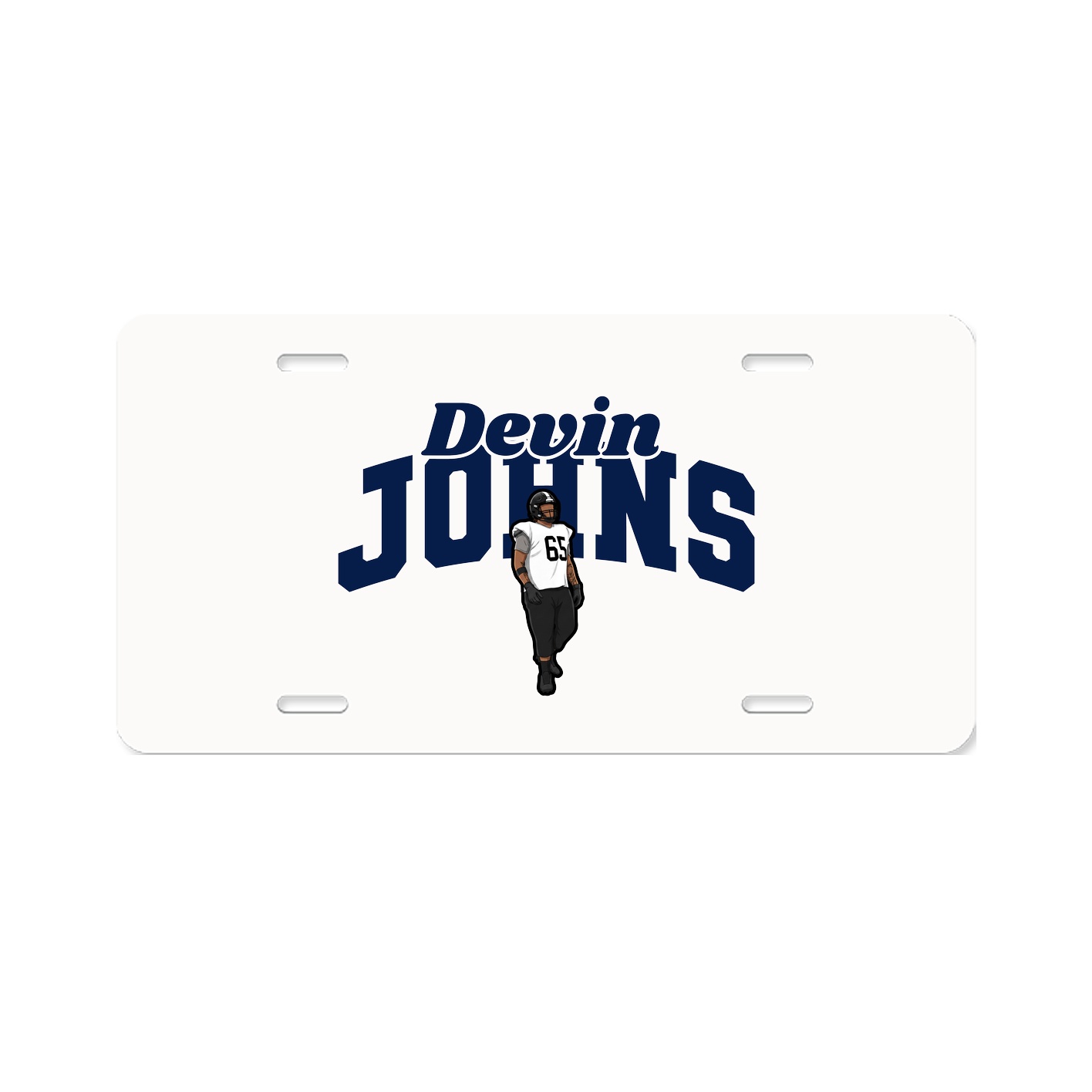 License Plate — Signature Arch in Classic