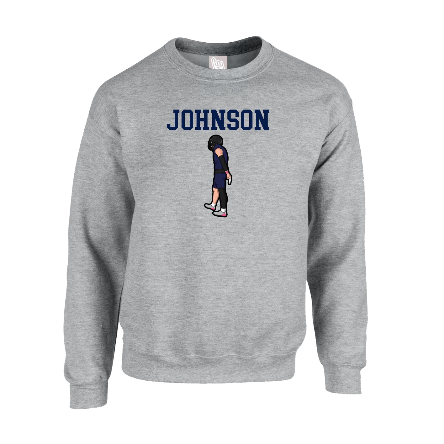 Fleece Crew — Shirsey in Grey
