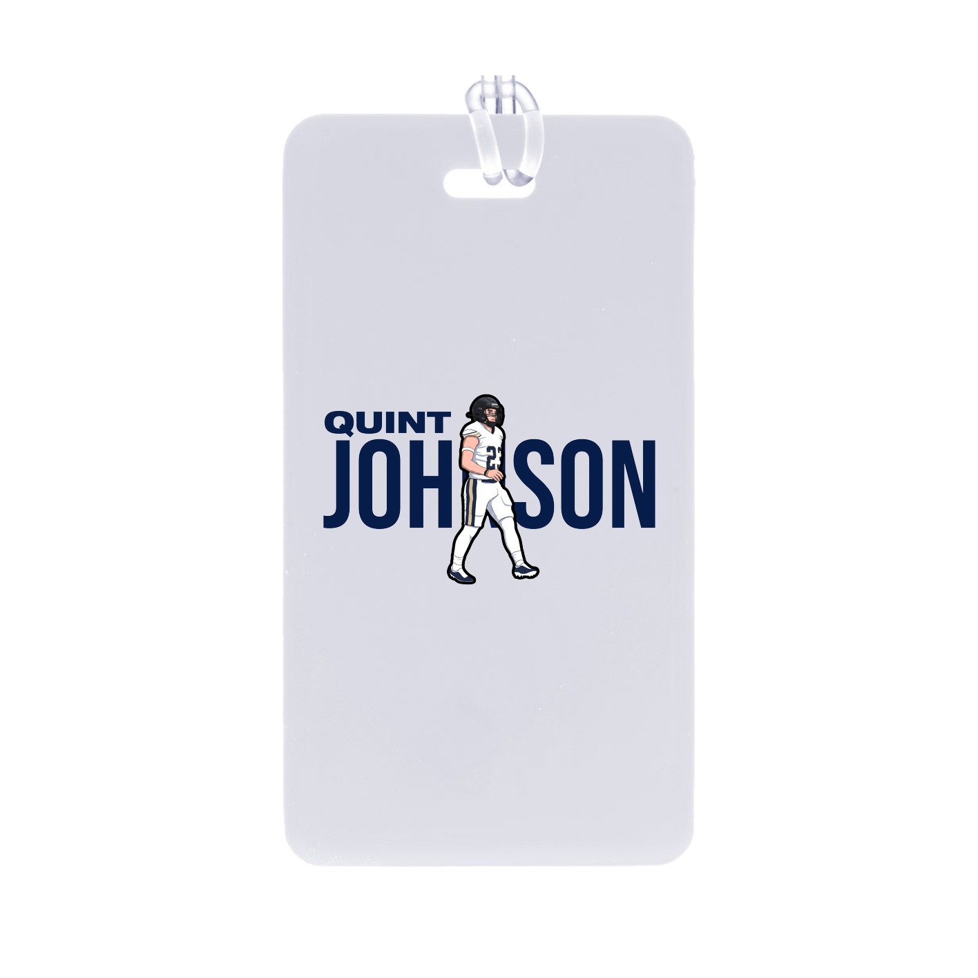 Bag Tag — Player Name in Classic