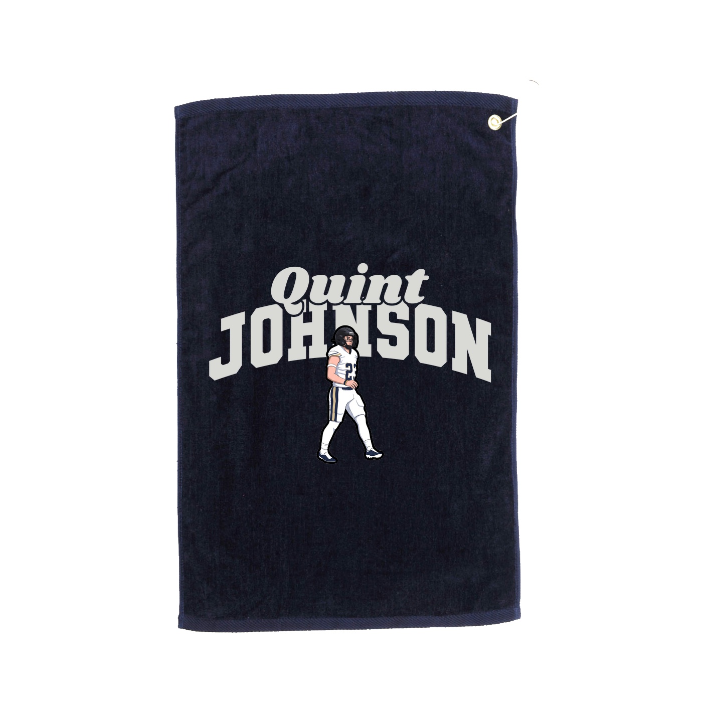 Golf Towel — Signature Arch in Navy