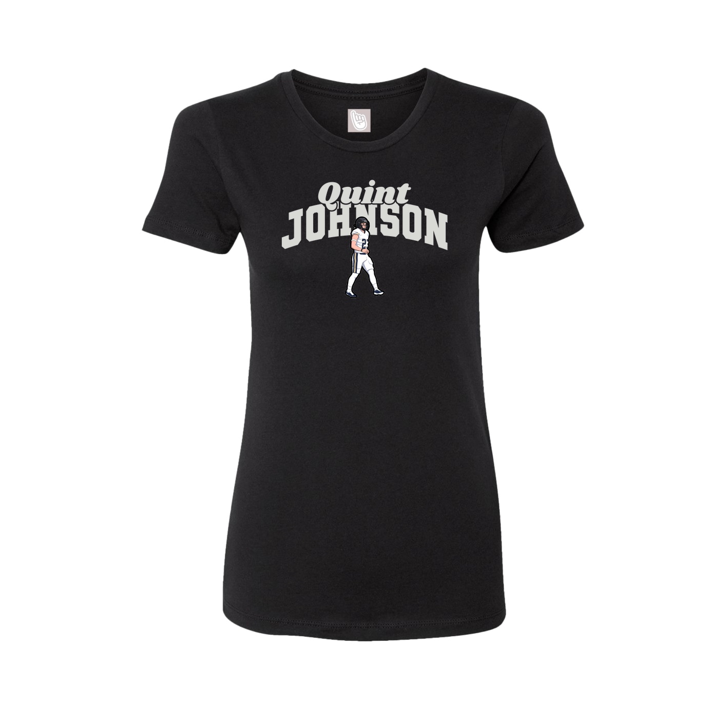 Womens Tee — Signature Arch in Black