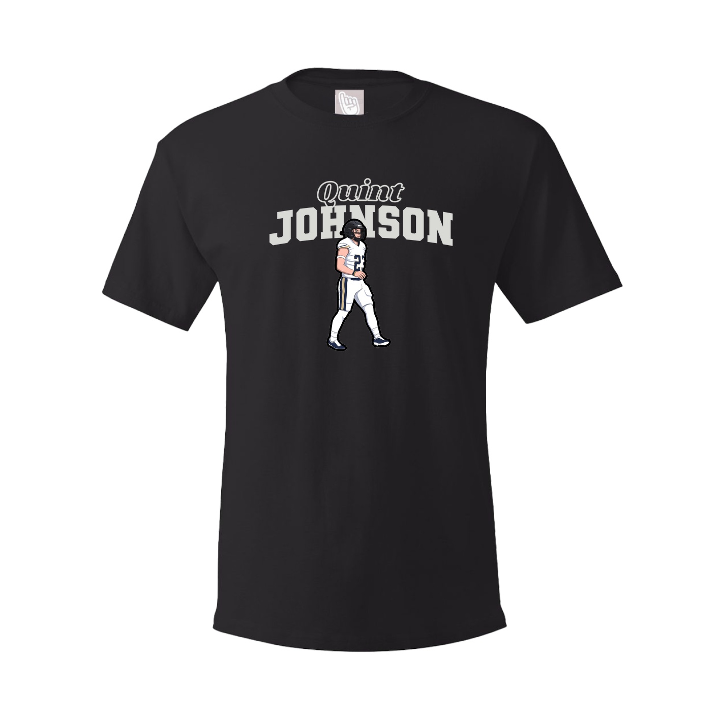 Youth Tee — Name Arch in Black