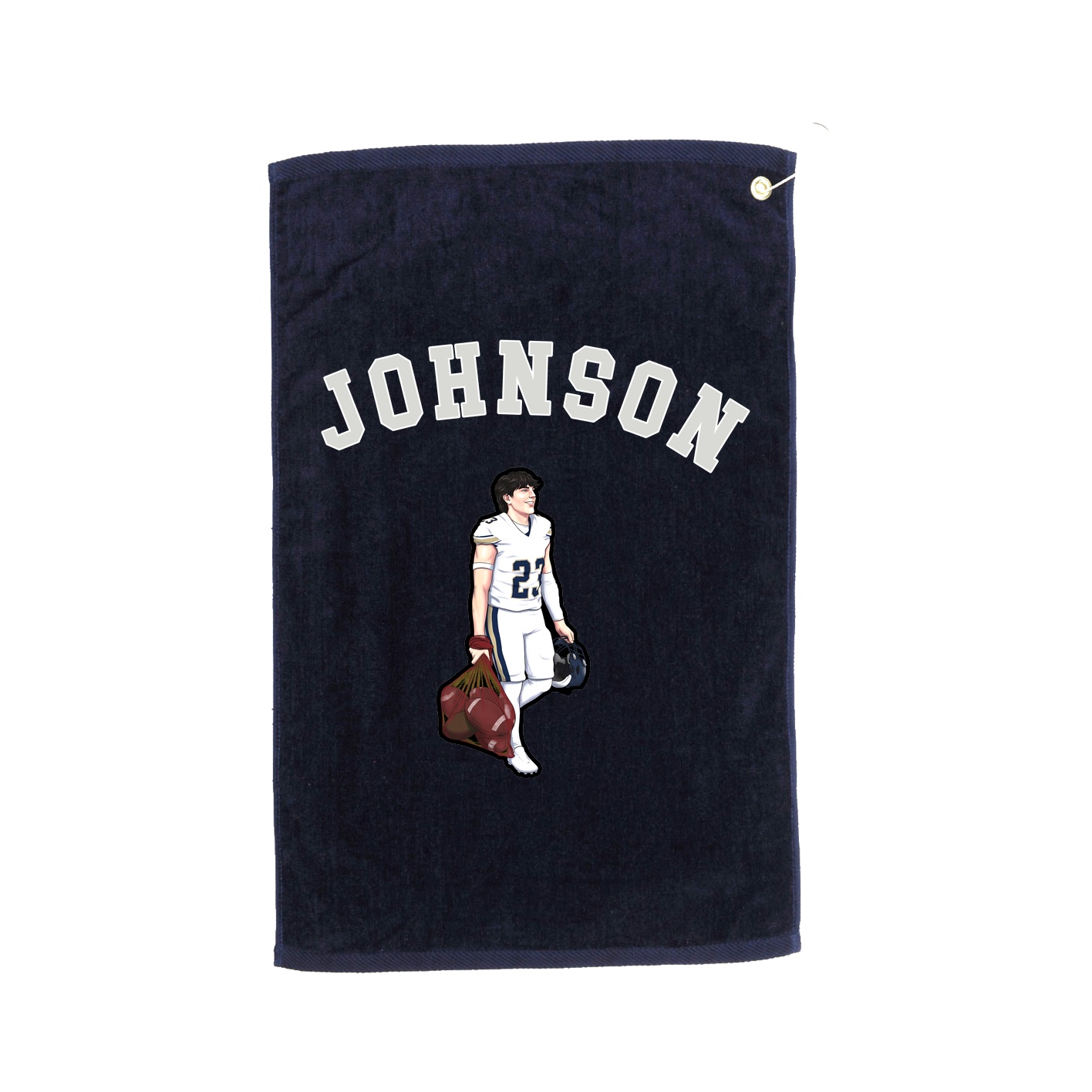 Golf Towel — Shirsey Arch in Navy
