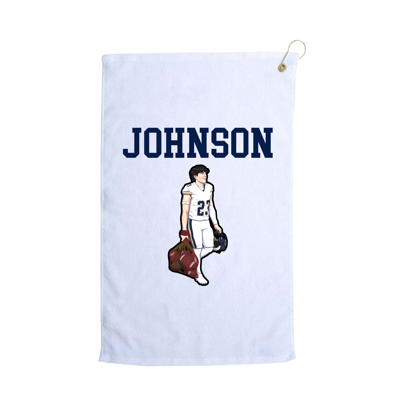 Golf Towel — Shirsey in White