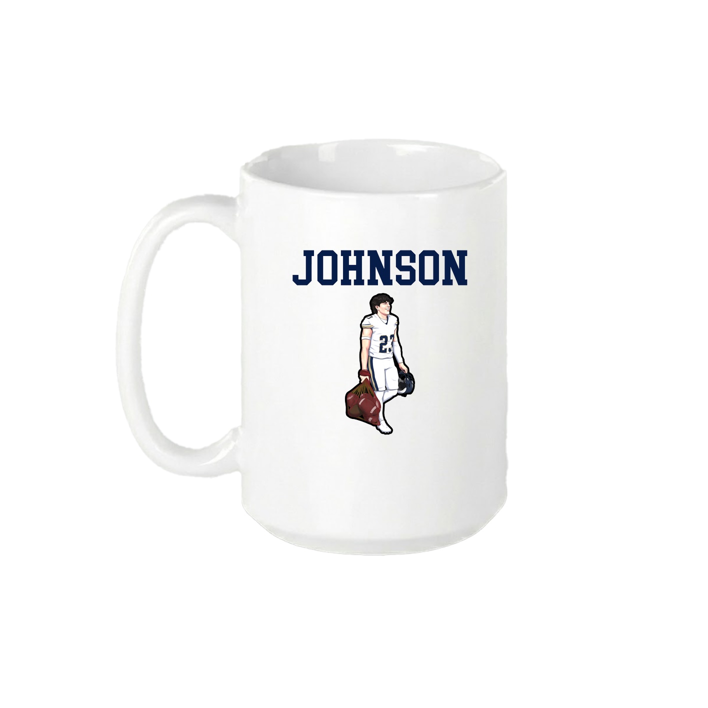 15oz Coffee Mug — Shirsey in White