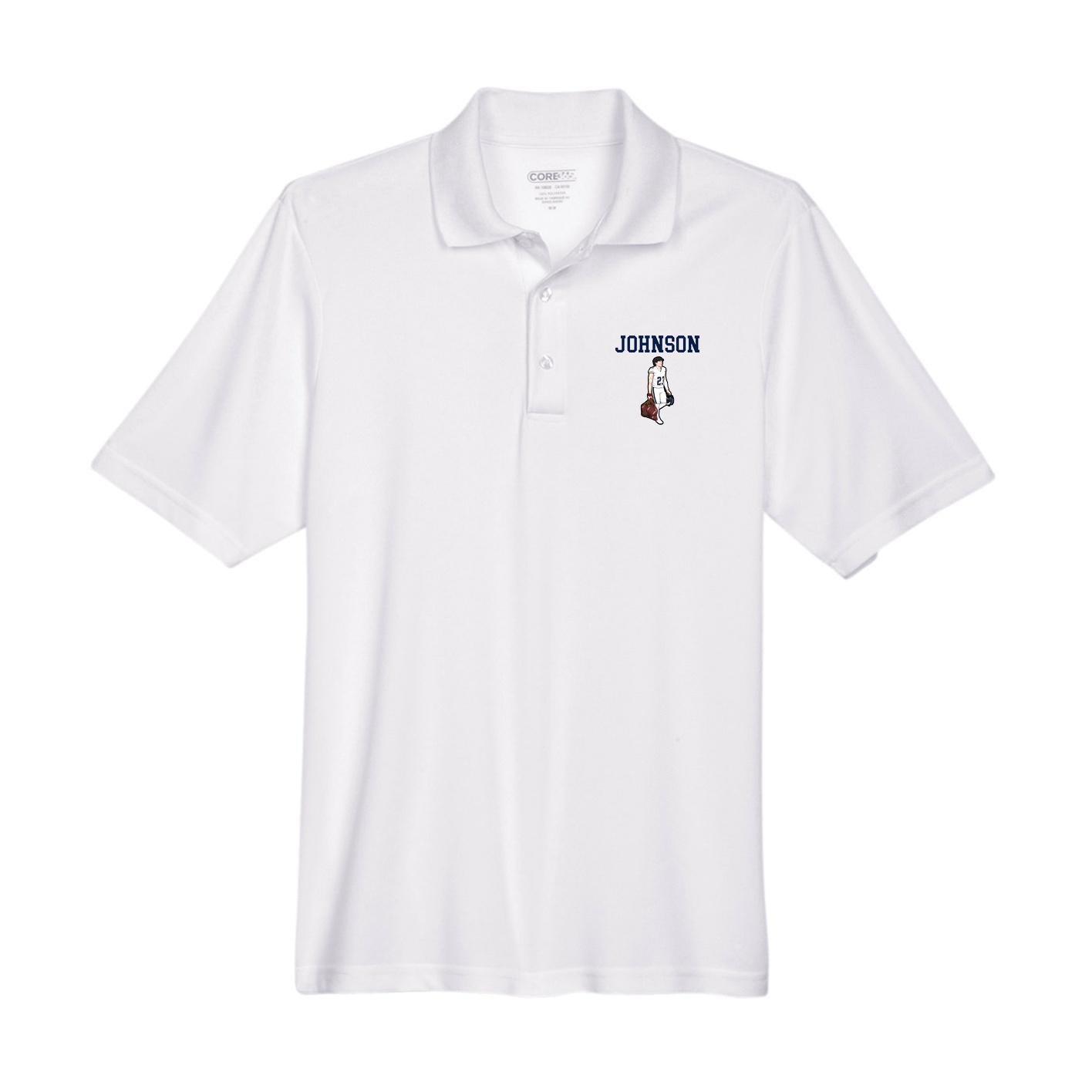 Performance Polo — Shirsey in White