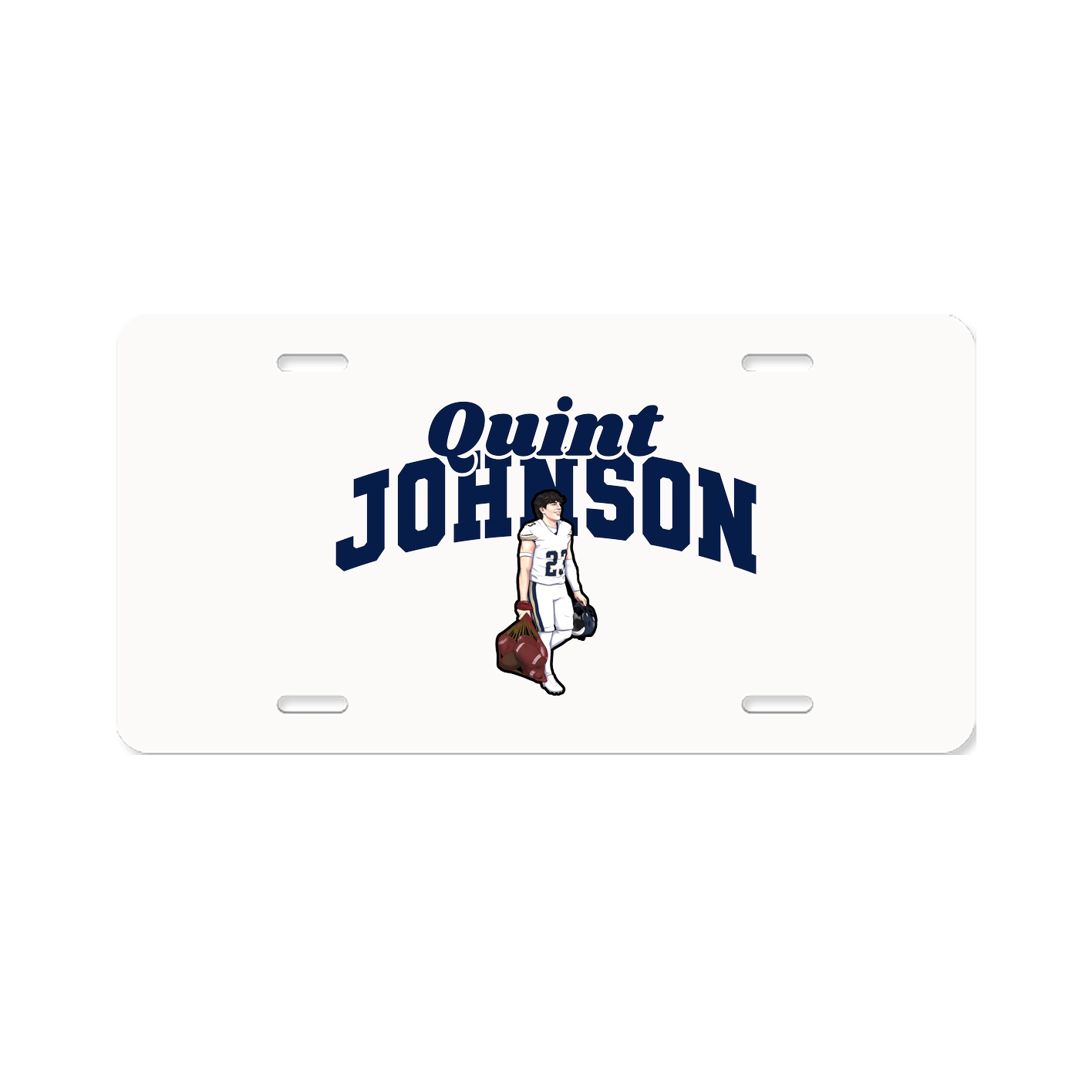 License Plate — Signature Arch in Classic