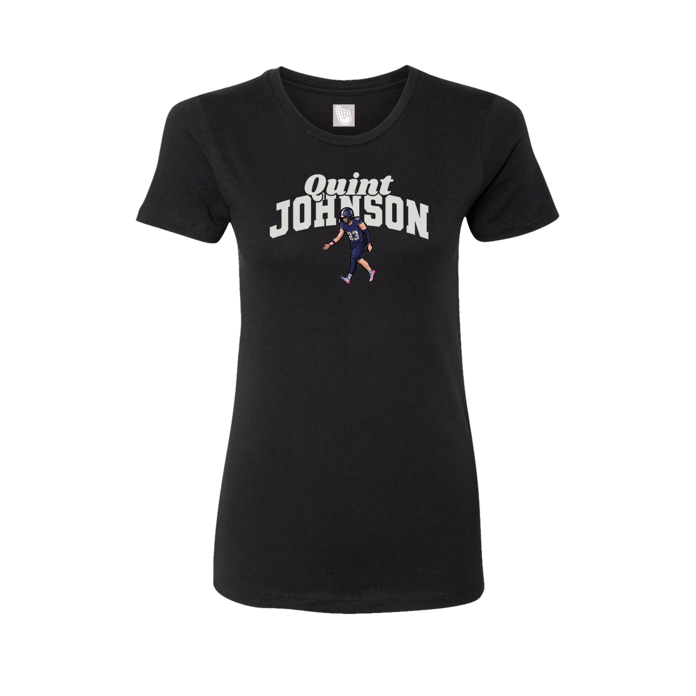 Womens Tee — Signature Arch in Black