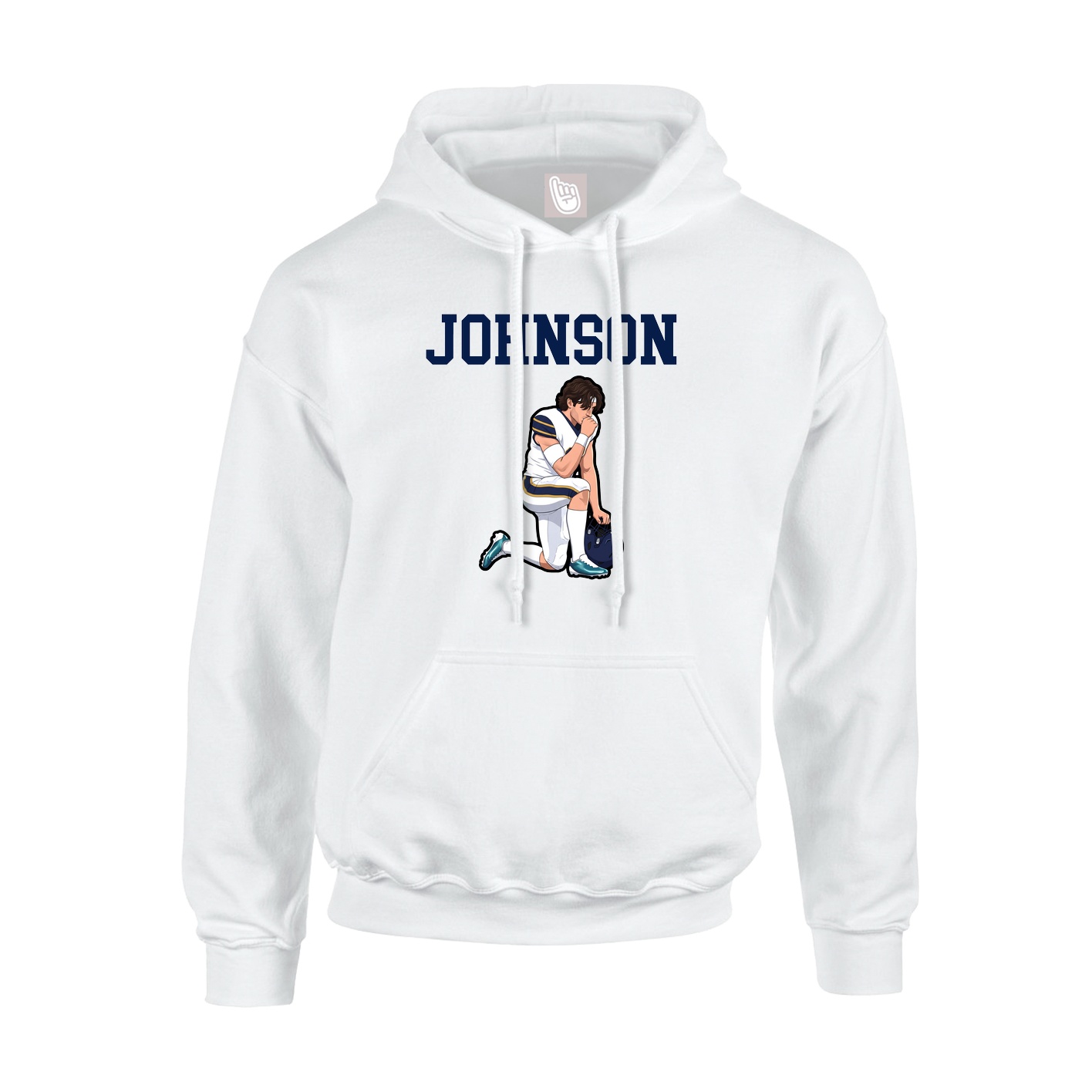 Hoodie — Shirsey in White