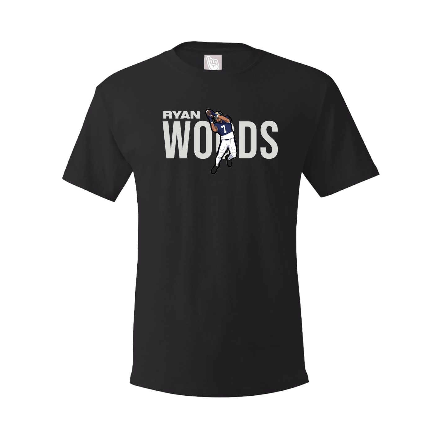 Youth Tee — Player Name in Black