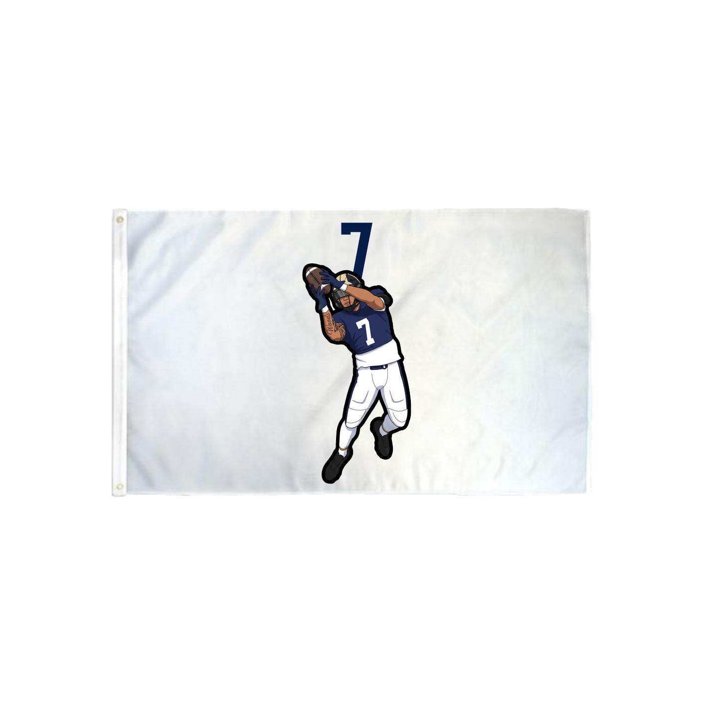 3x5 Flag — Number Top in Classic