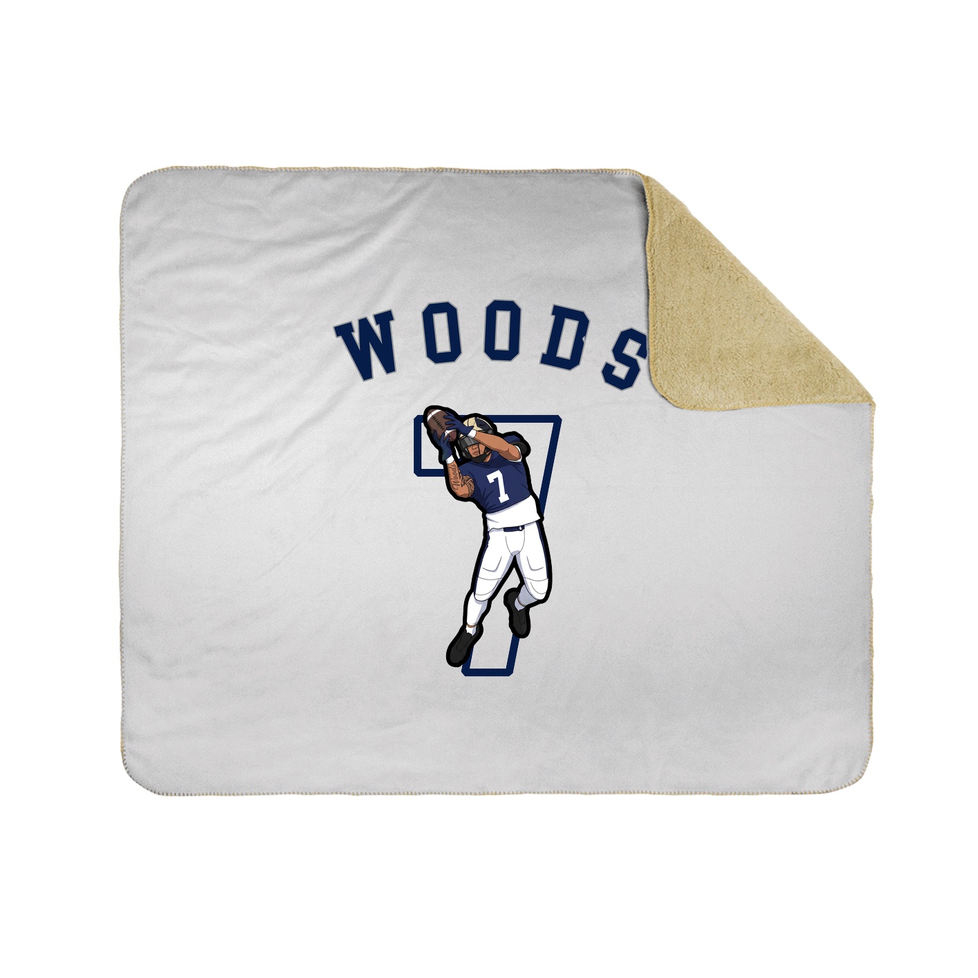 Throw Blanket — Shirsey Arch in White