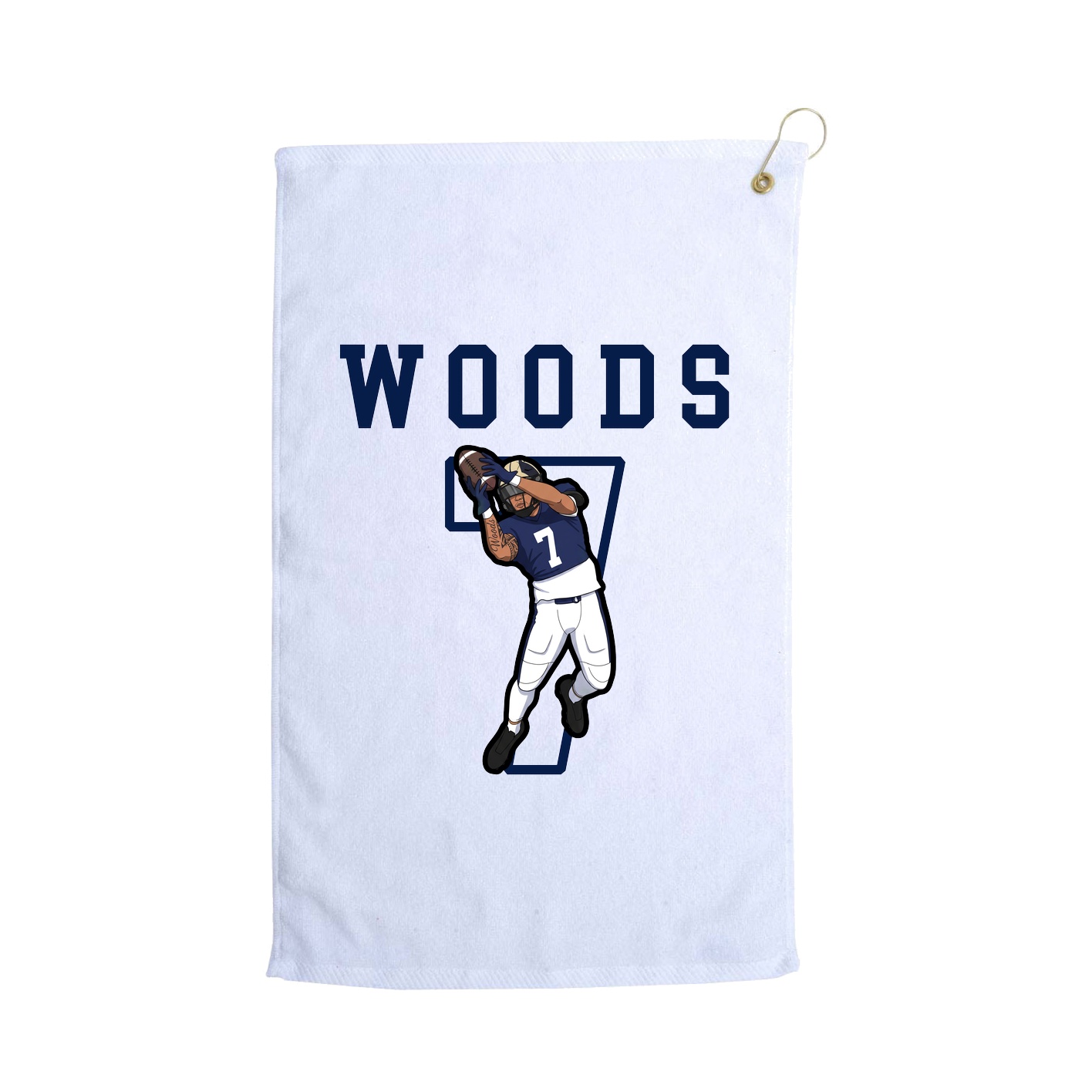 Golf Towel — Shirsey in White