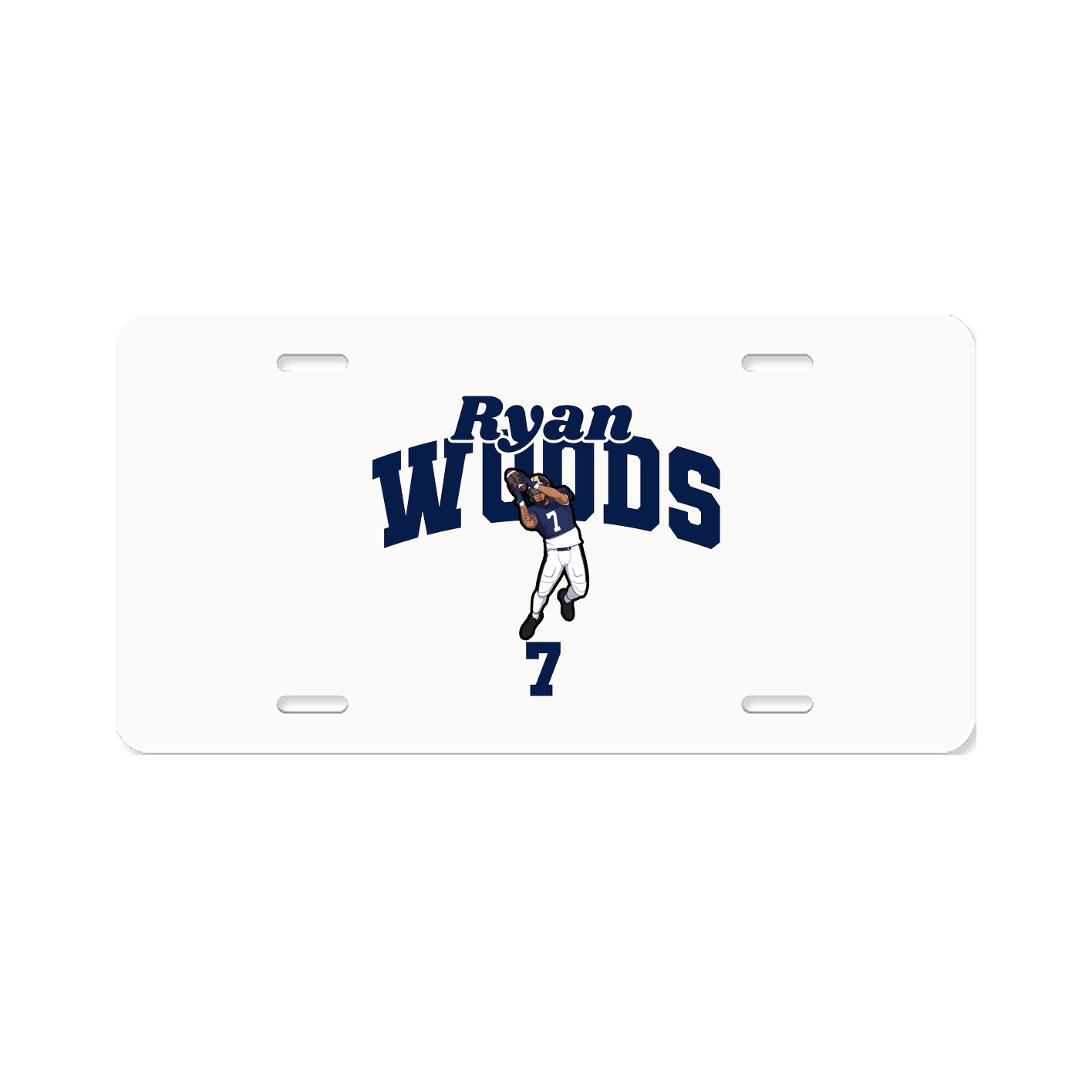 License Plate — Signature Arch in Classic