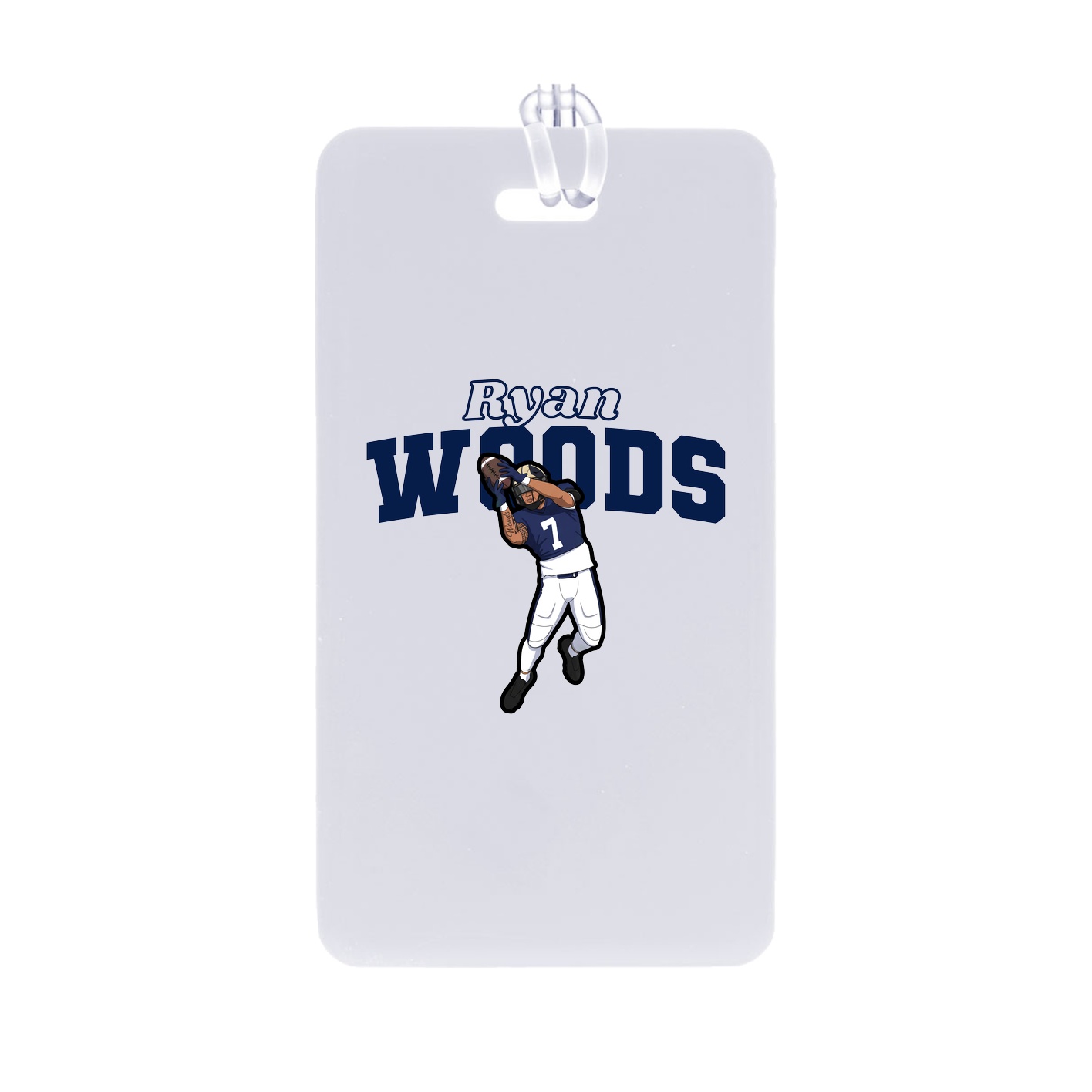 Bag Tag — Name Arch in Classic