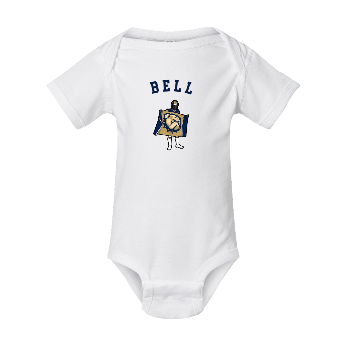 Baby Onesie — Shirsey Arch in White