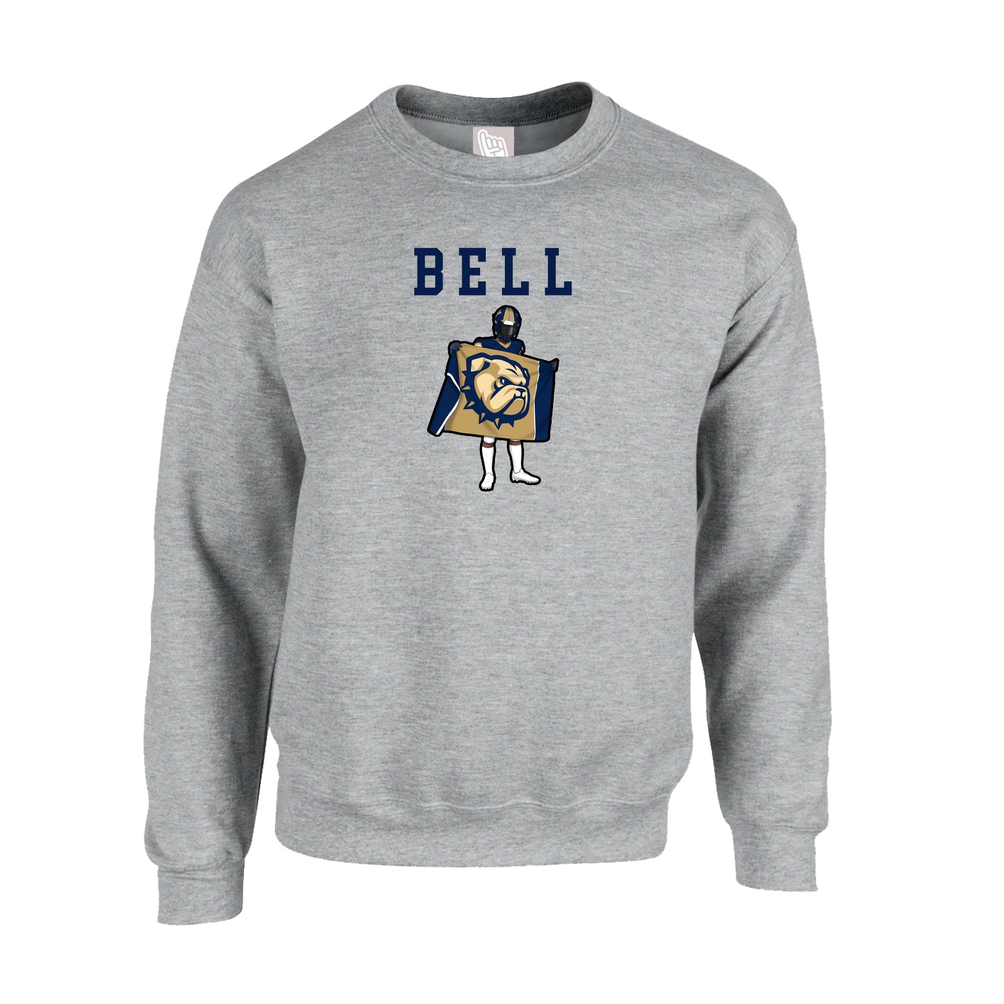 Fleece Crew — Shirsey in Grey