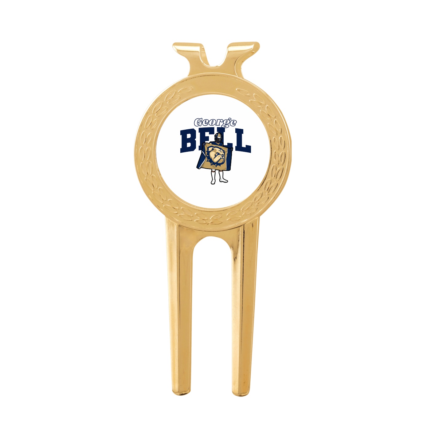 Divot Tool with Ball Marker — Name Arch in Classic
