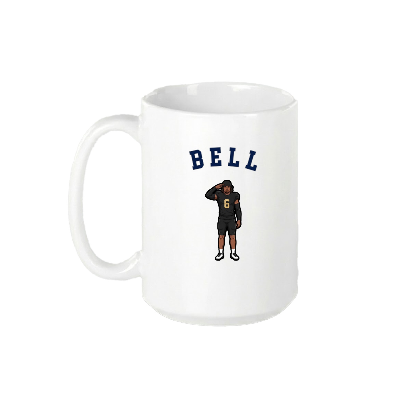 15oz Coffee Mug — Shirsey Arch in White