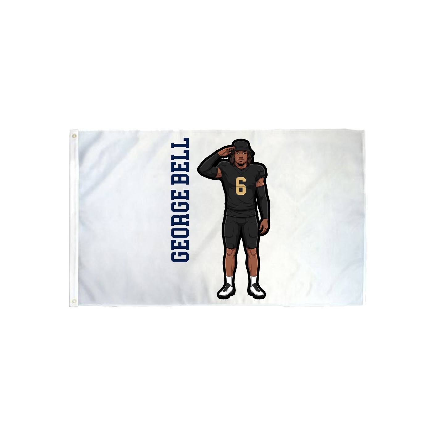 3x5 Flag — Name Vertical in Classic