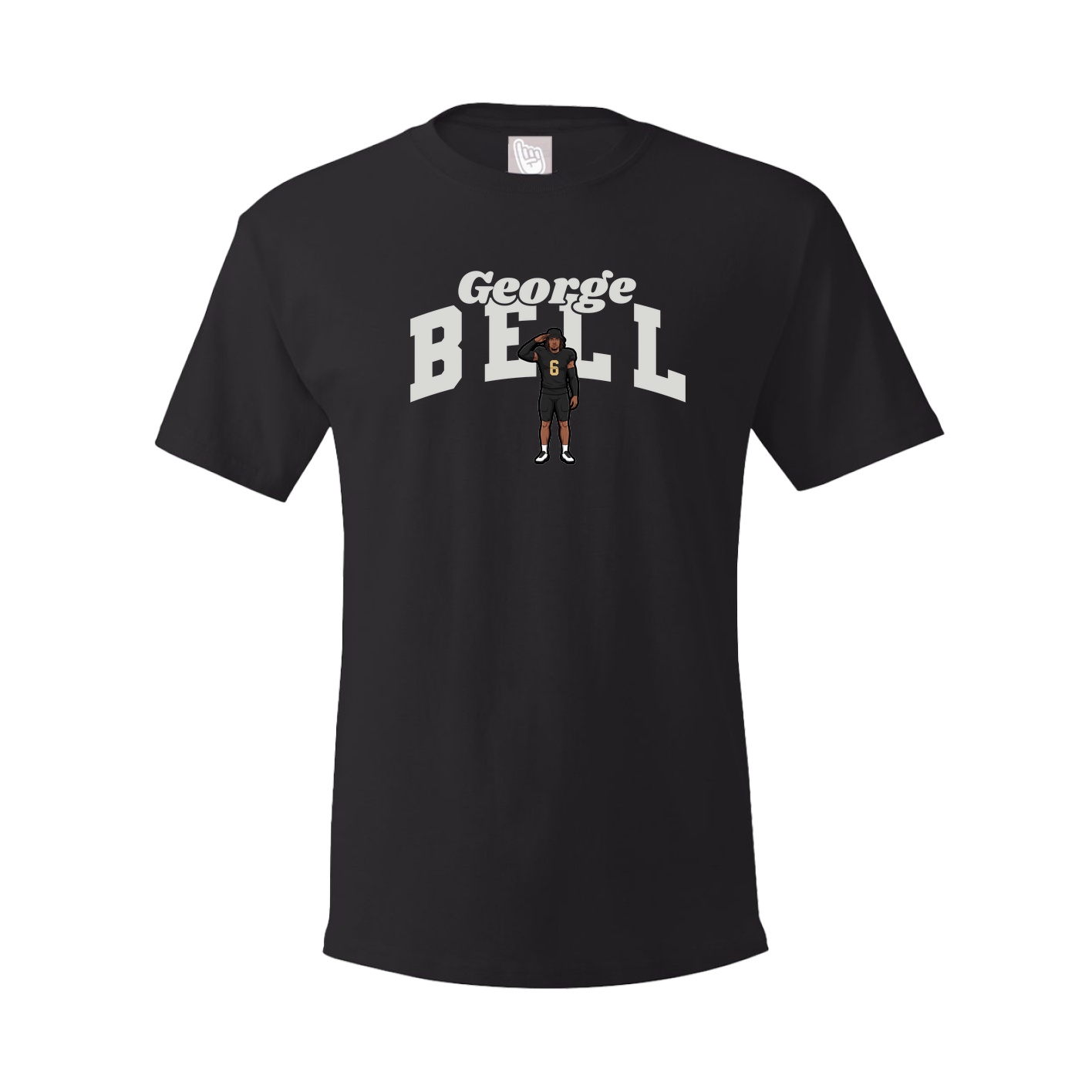 Tee — Signature Arch in Black