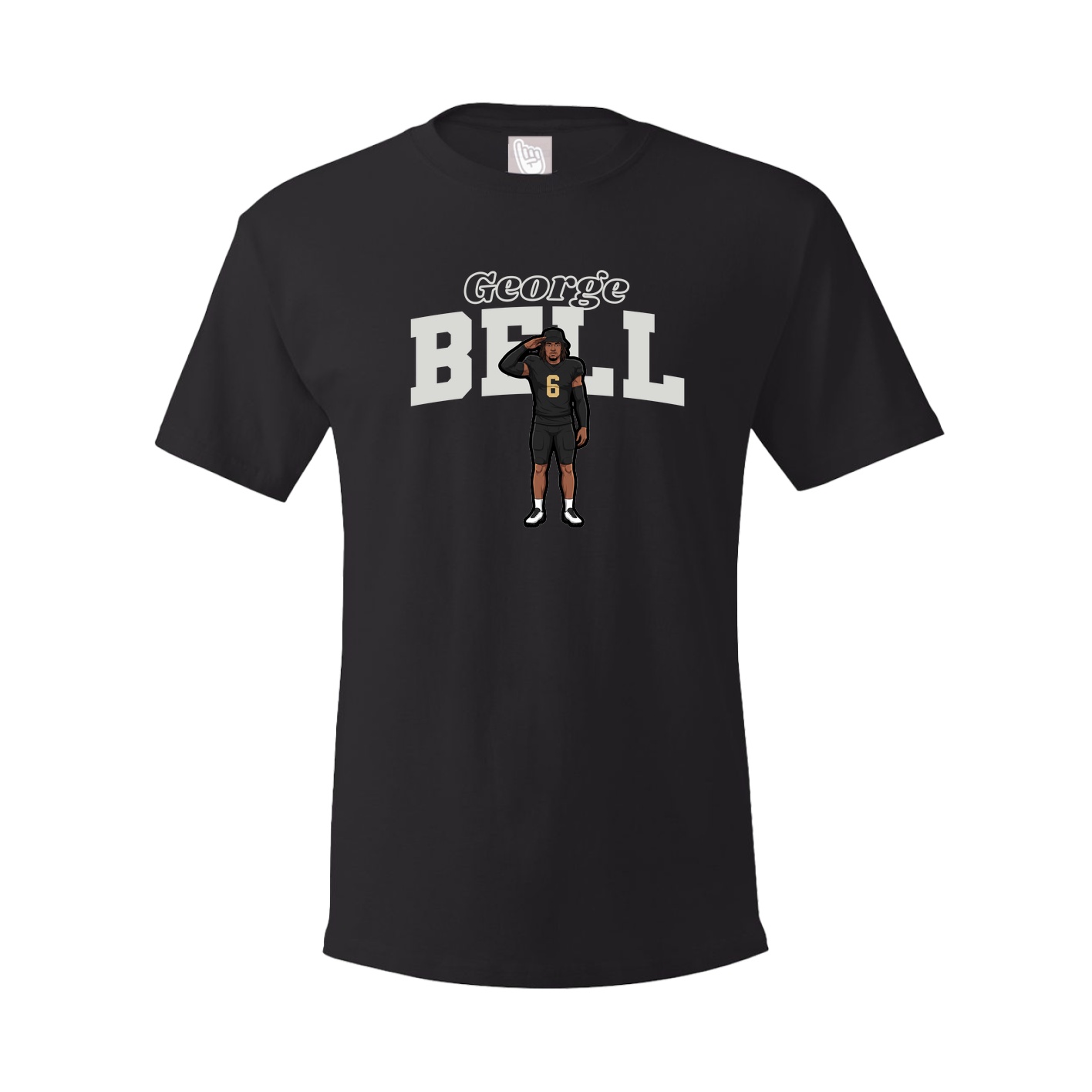 Youth Tee — Name Arch in Black