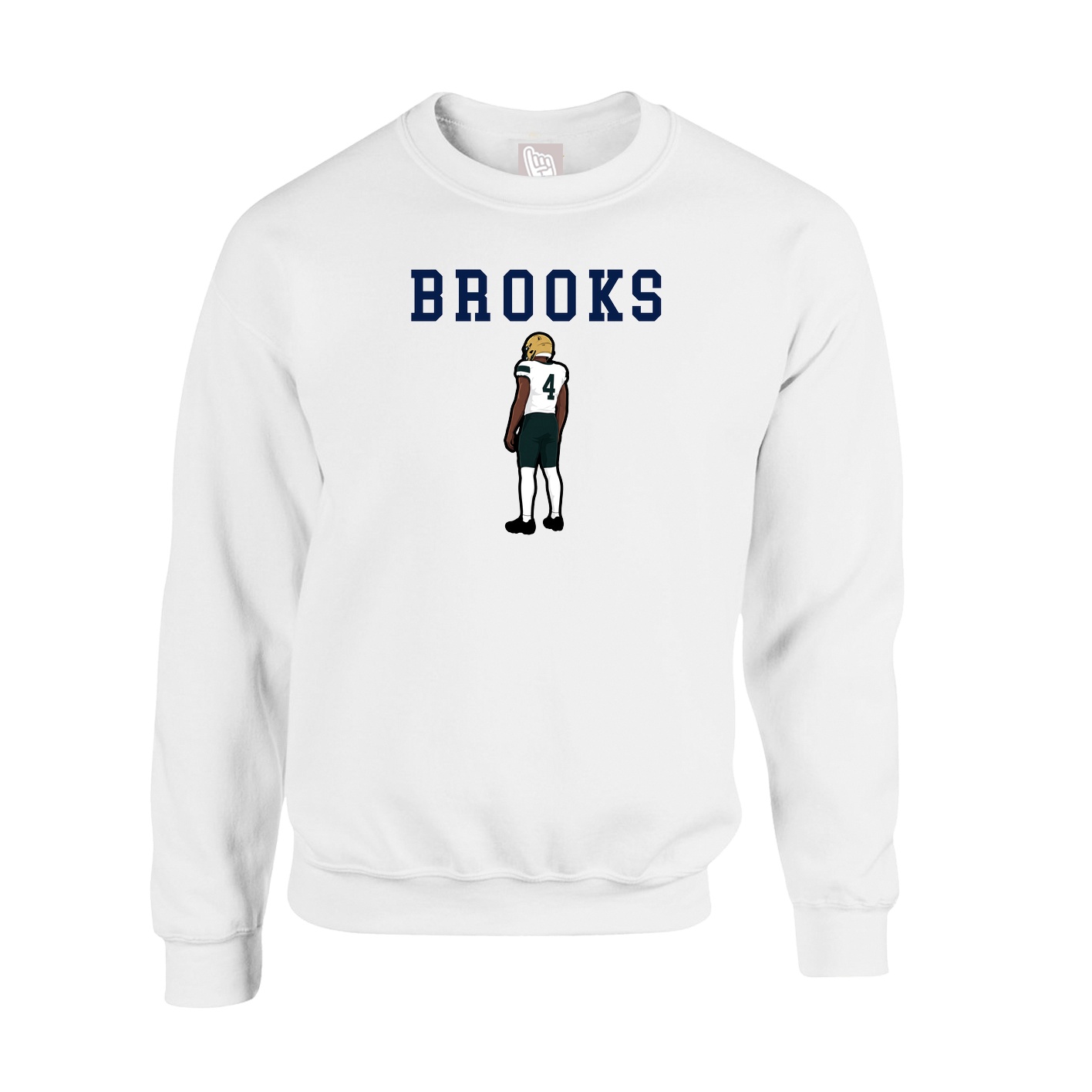 Fleece Crew — Shirsey in White