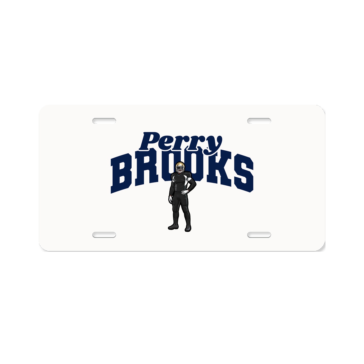 License Plate — Signature Arch in Classic
