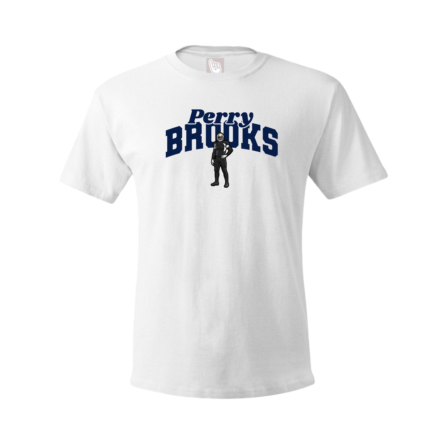 Youth Tee — Signature Arch in White