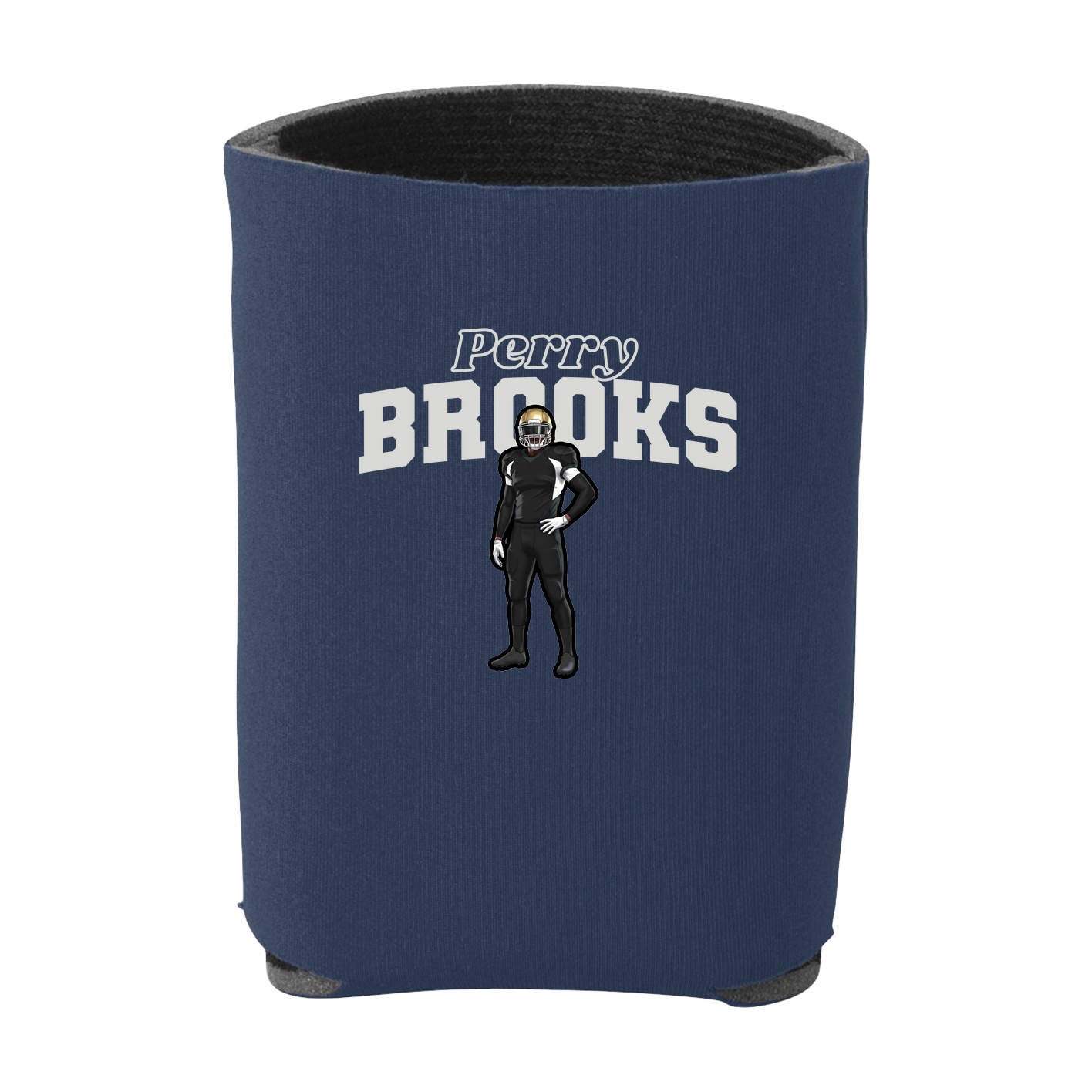 Can Holder — Name Arch in Navy