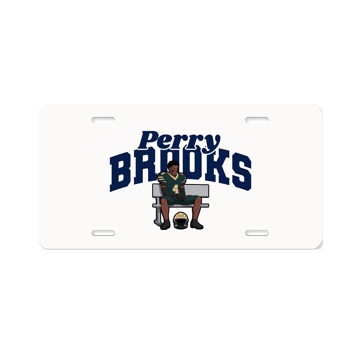 License Plate — Signature Arch in Classic