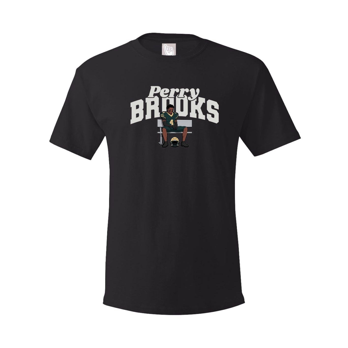 Youth Tee — Signature Arch in Black