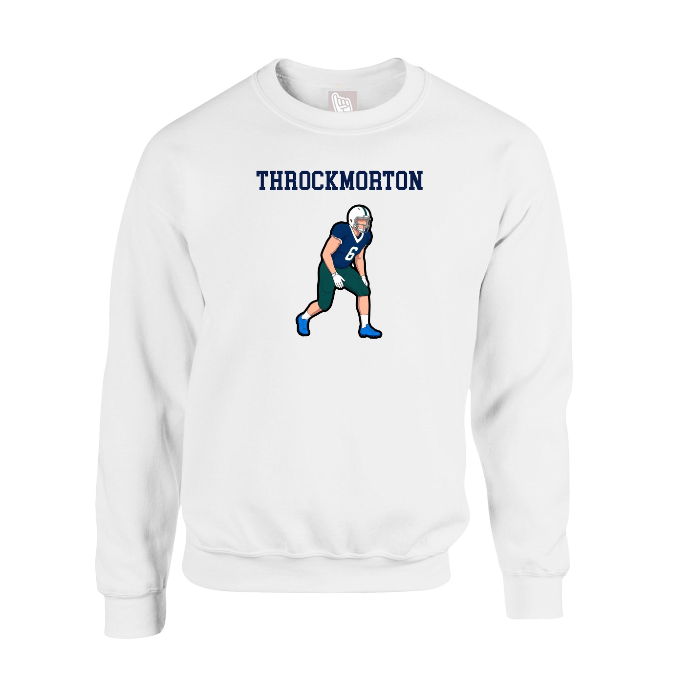 Fleece Crew — Shirsey in White