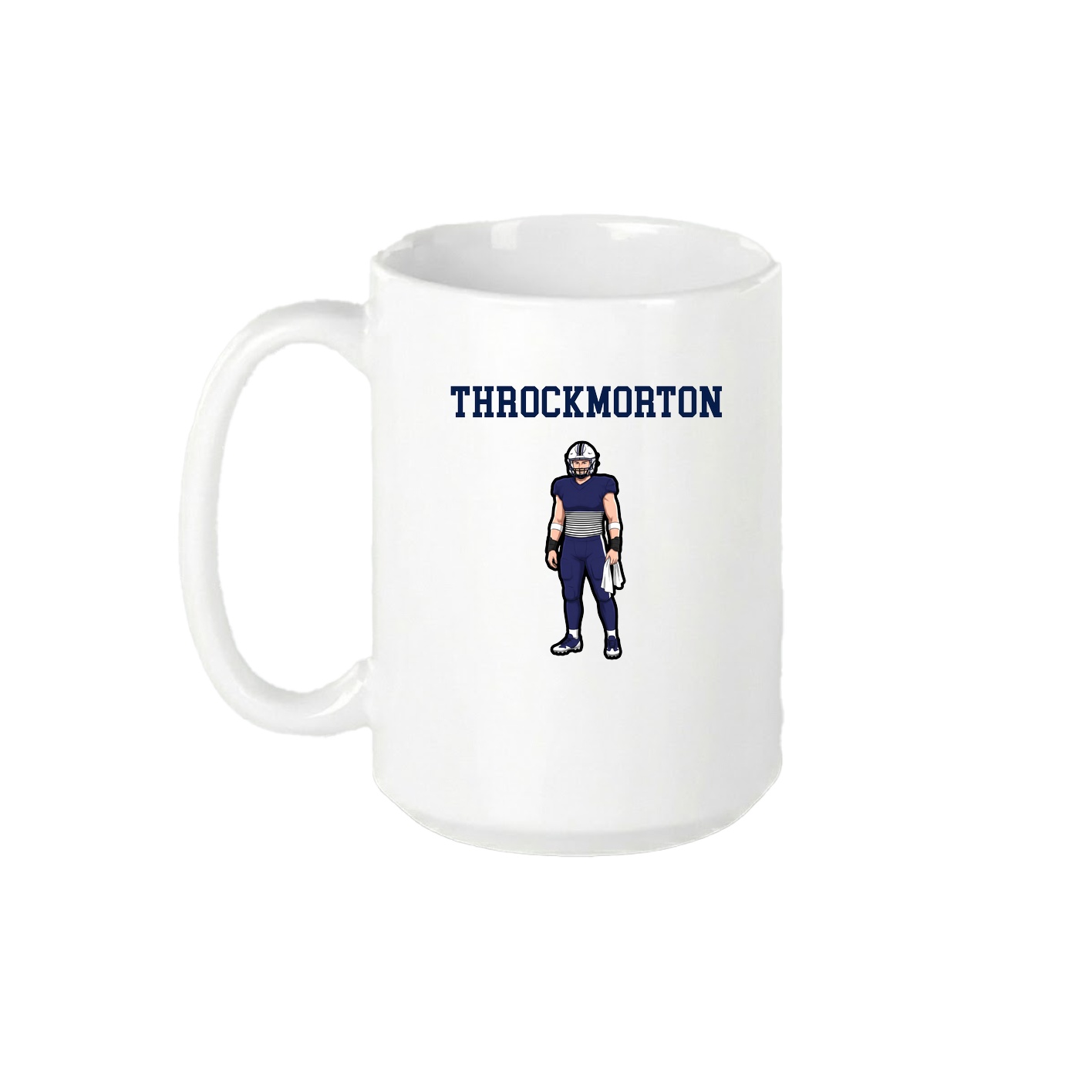 15oz Coffee Mug — Shirsey in White