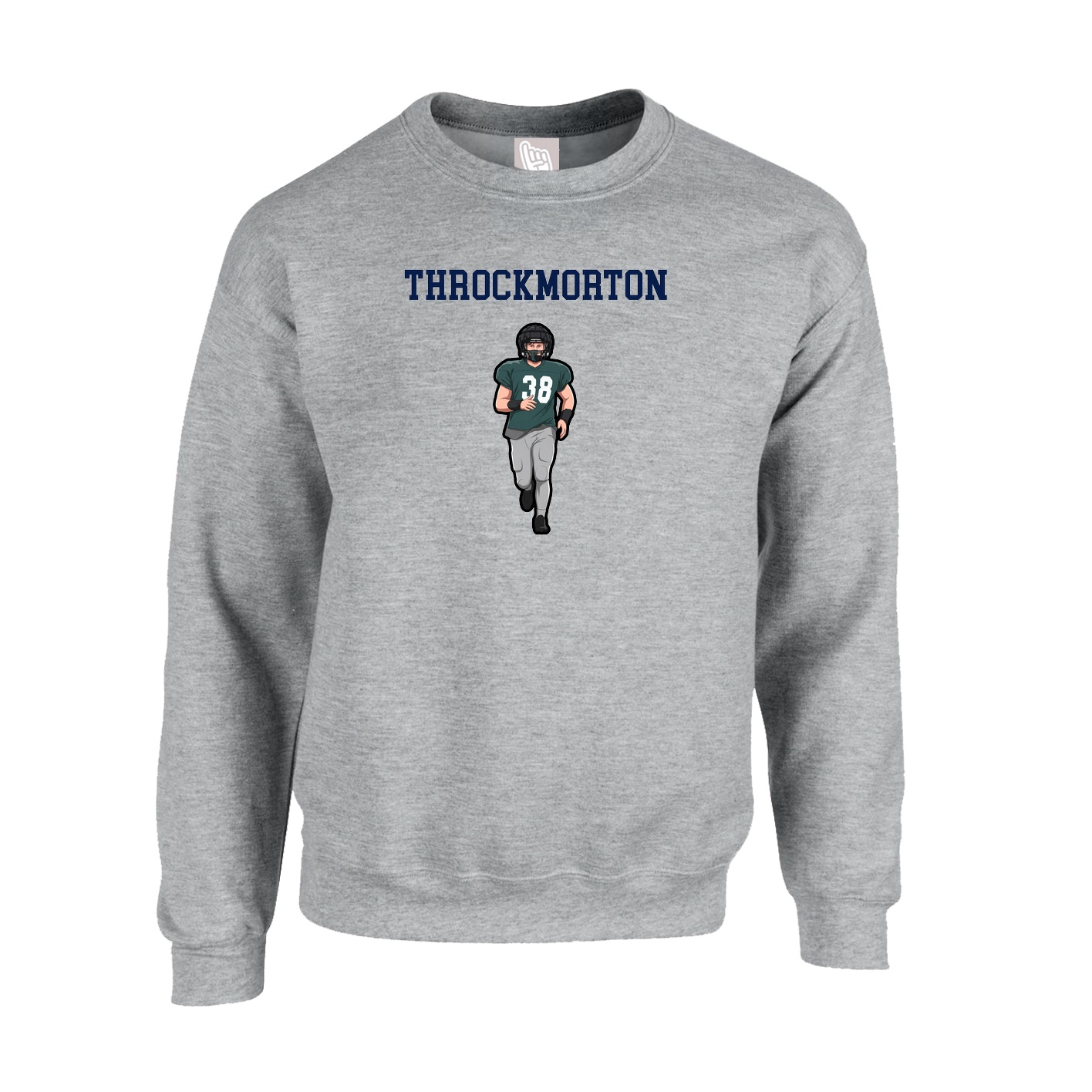 Fleece Crew — Shirsey in Grey