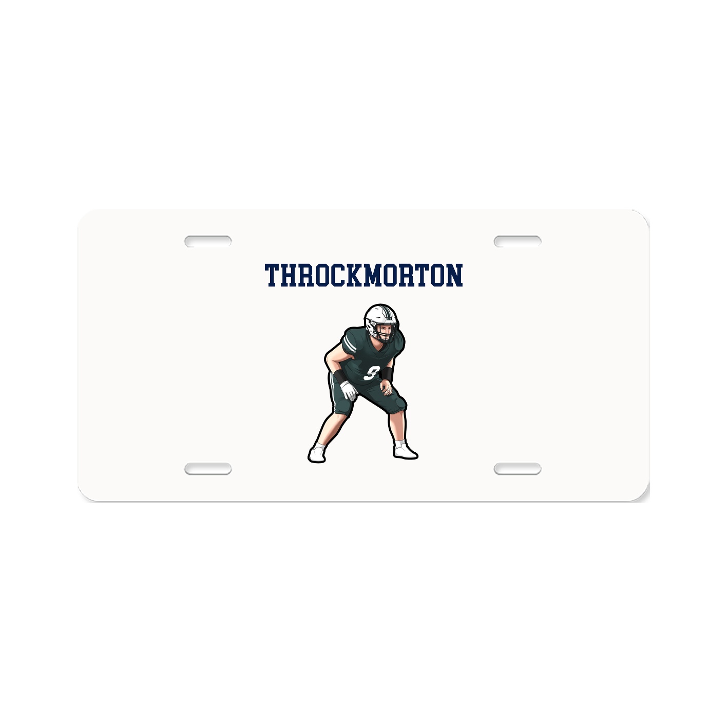License Plate — Shirsey in Classic