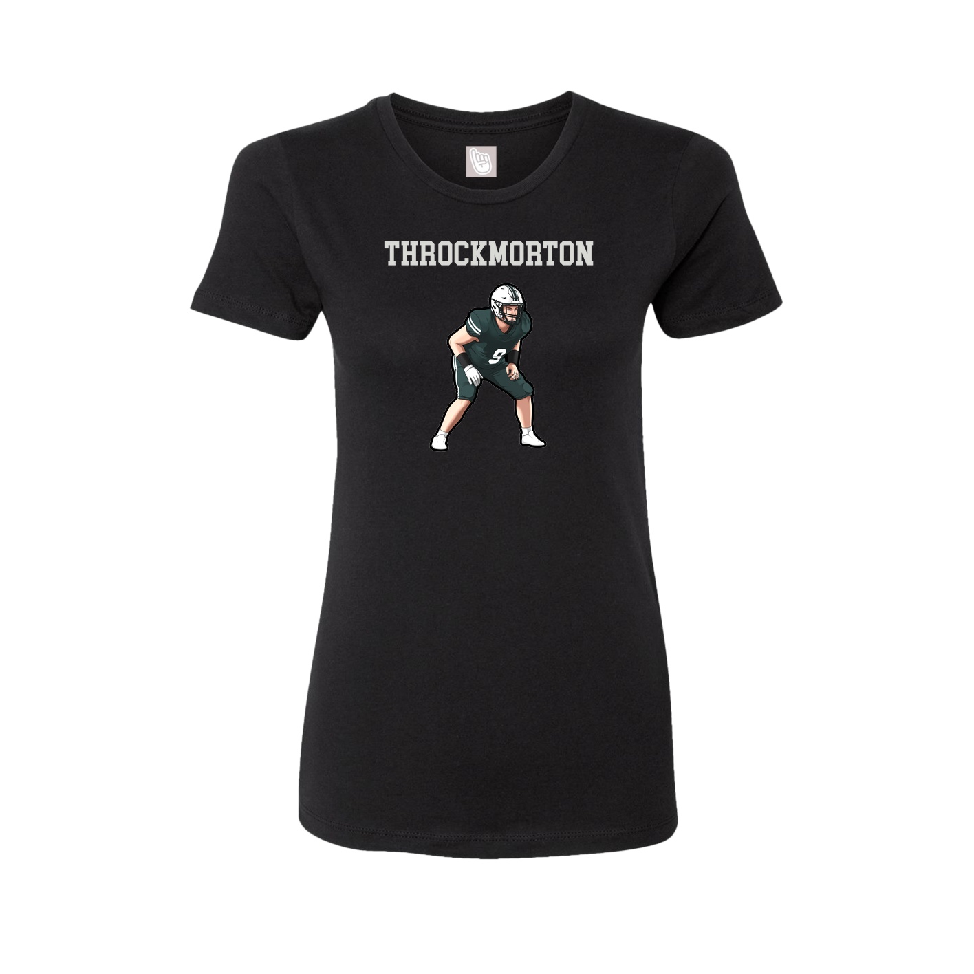 Fitted Women's Tee — Shirsey in Black
