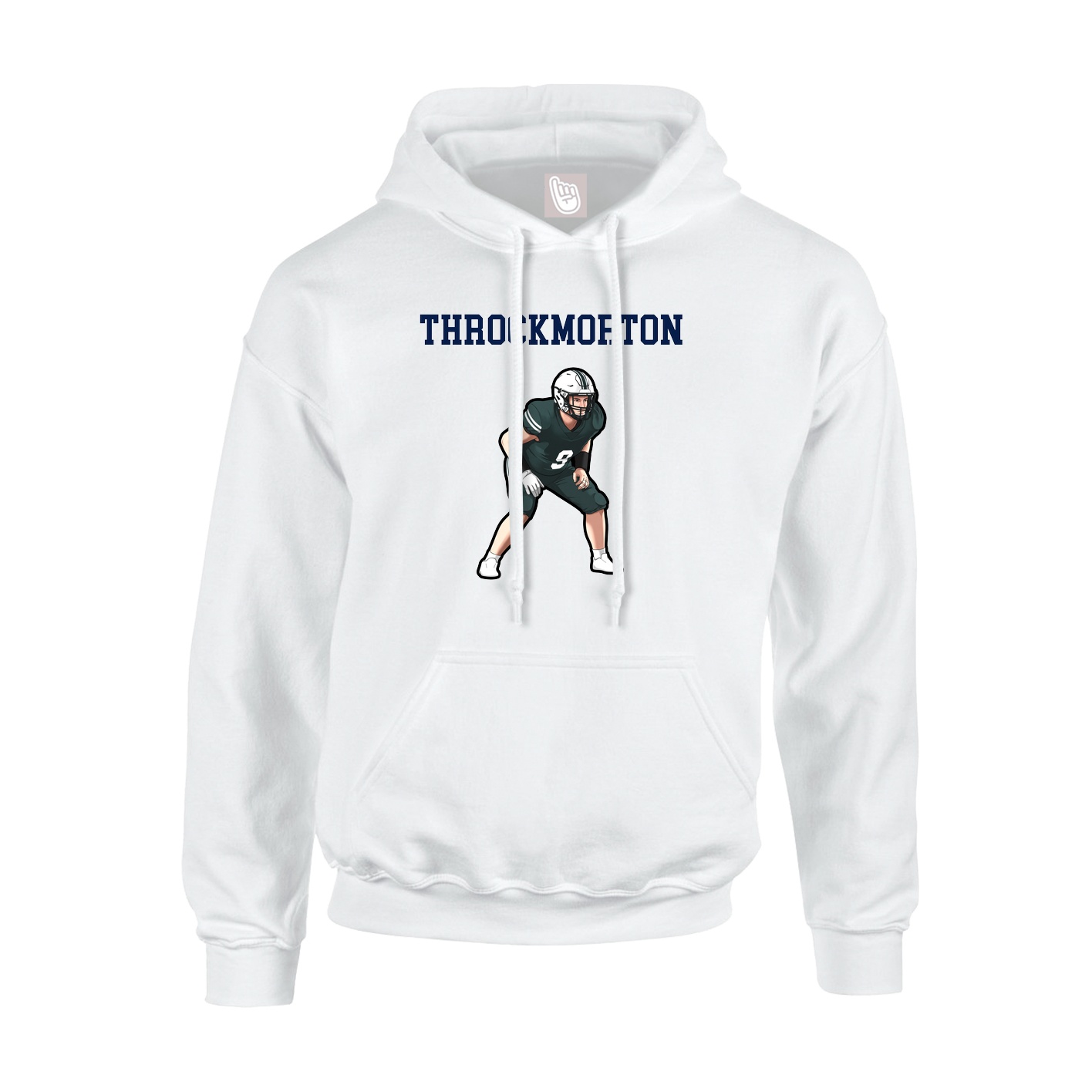 Hoodie — Shirsey in White