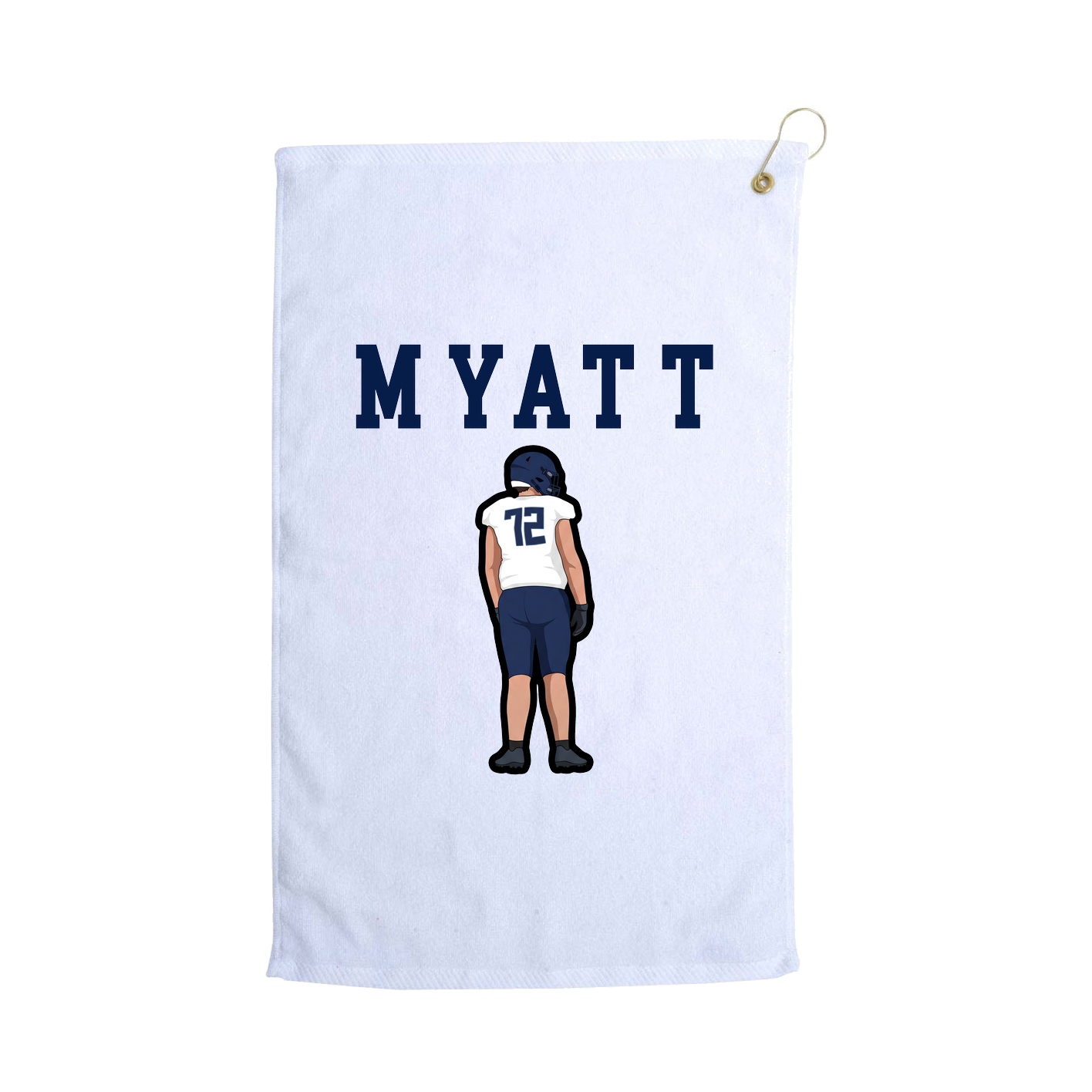 Golf Towel — Shirsey in White