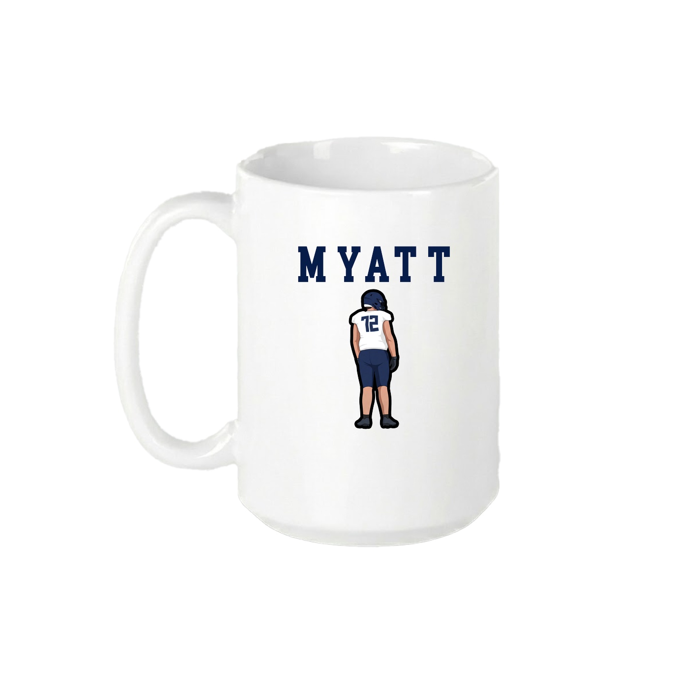 15oz Coffee Mug — Shirsey in White