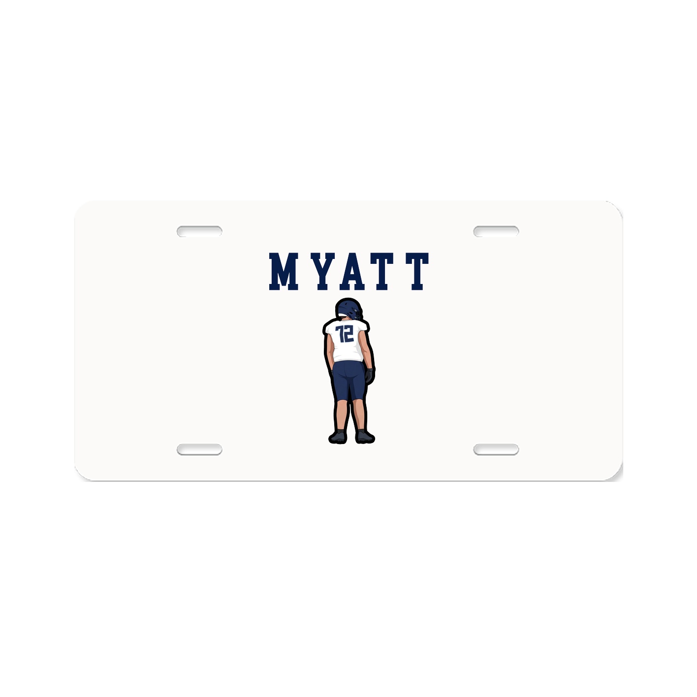 License Plate — Shirsey in Classic