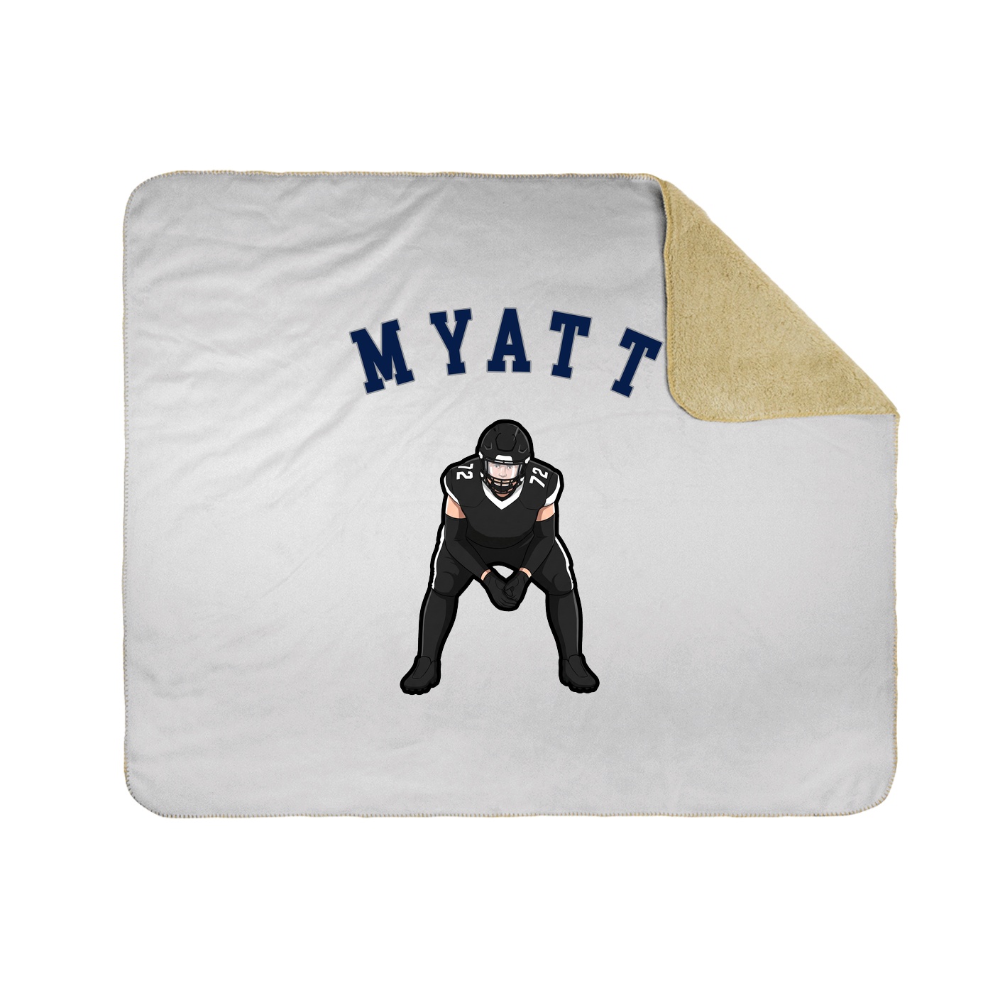 Throw Blanket — Shirsey Arch in White