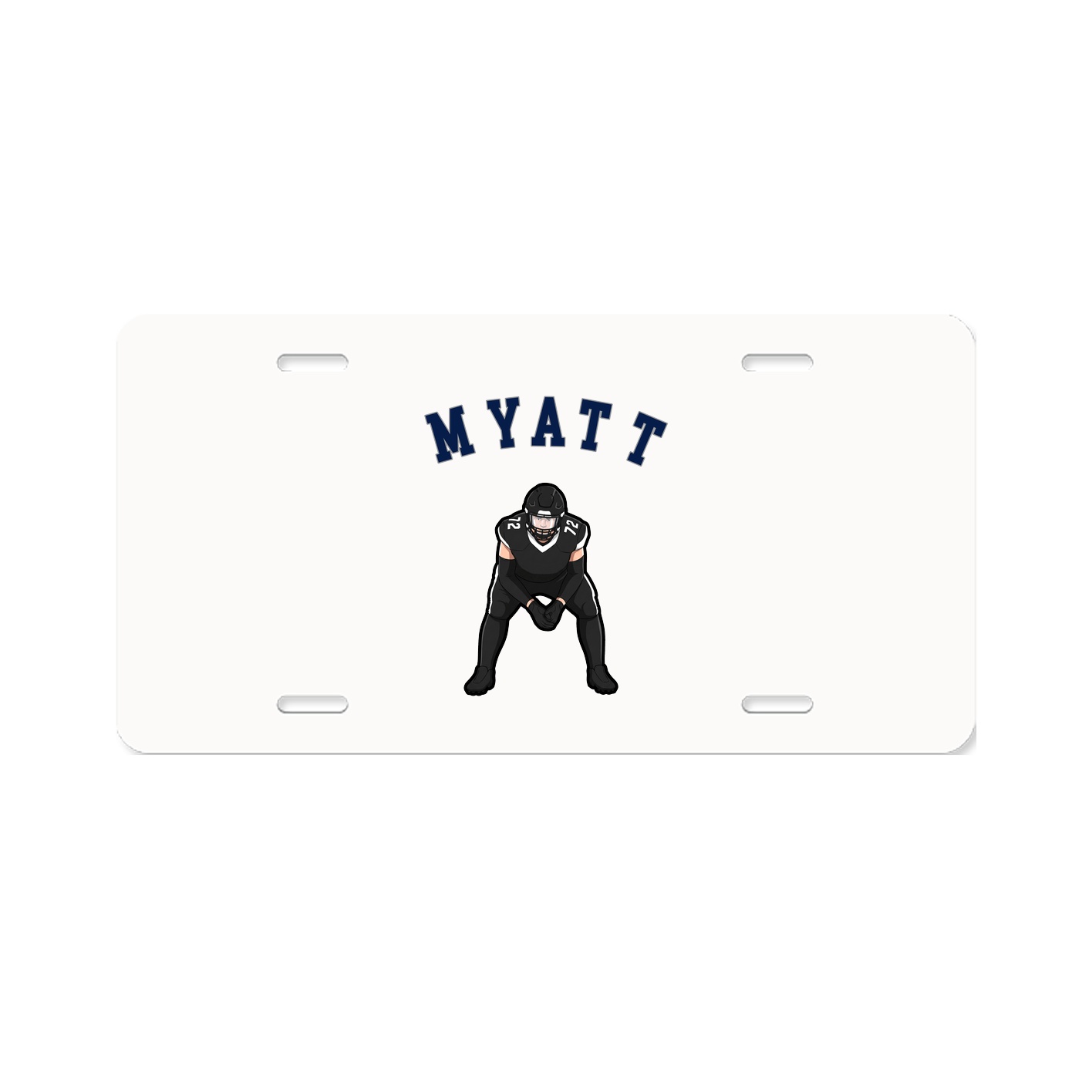 License Plate — Shirsey Arch in Classic