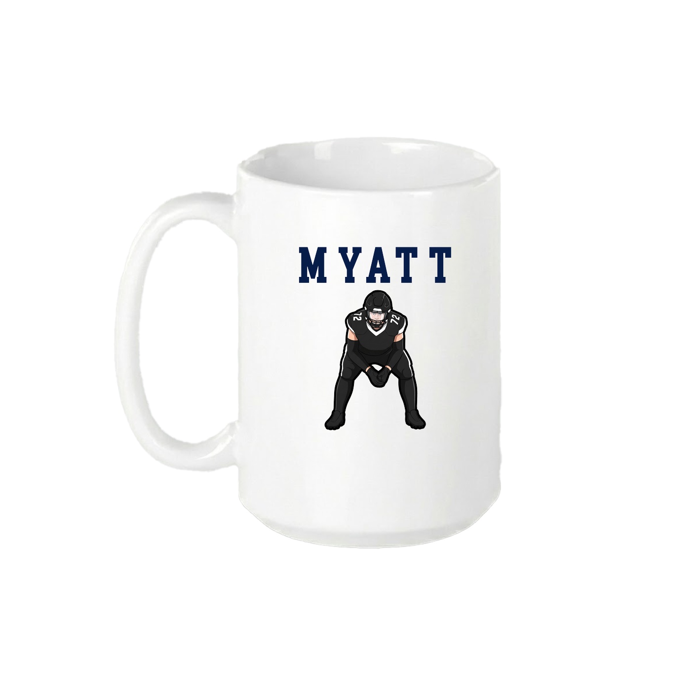 15oz Coffee Mug — Shirsey in White
