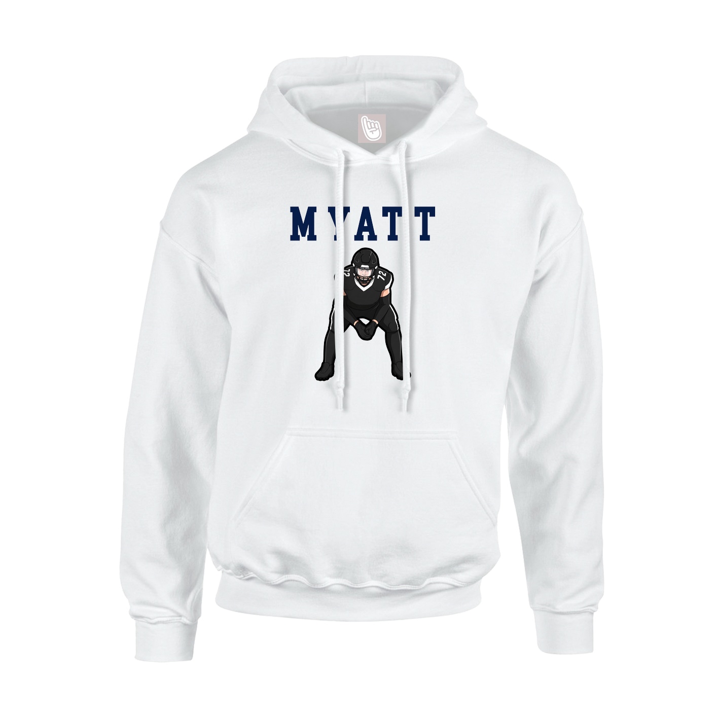 Youth Hoodie — Shirsey in White
