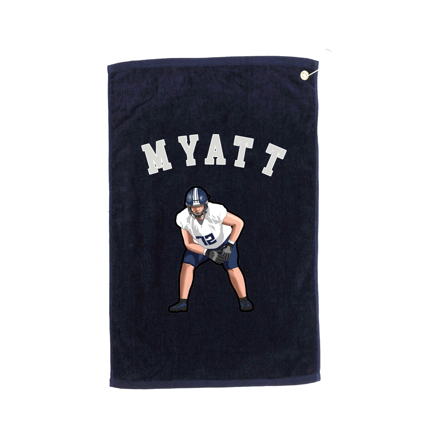 Golf Towel — Shirsey Arch in Navy