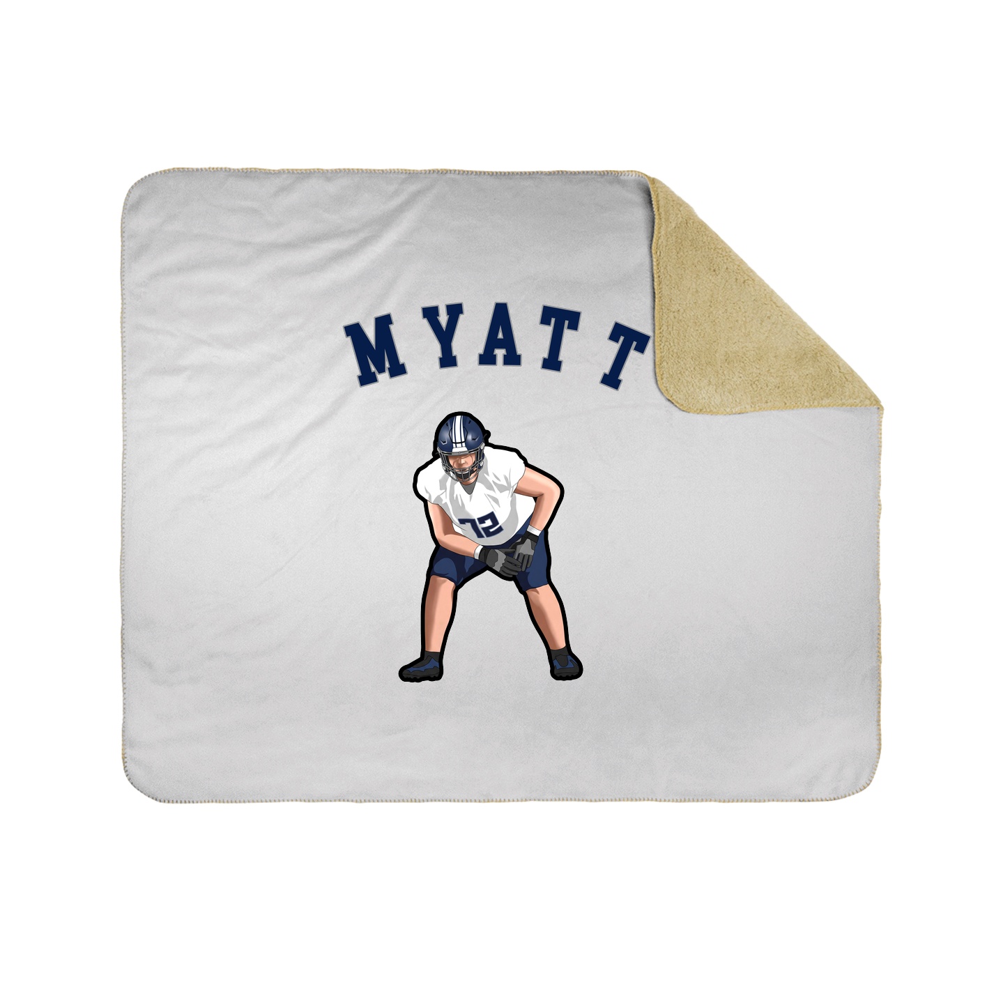 Throw Blanket — Shirsey Arch in White