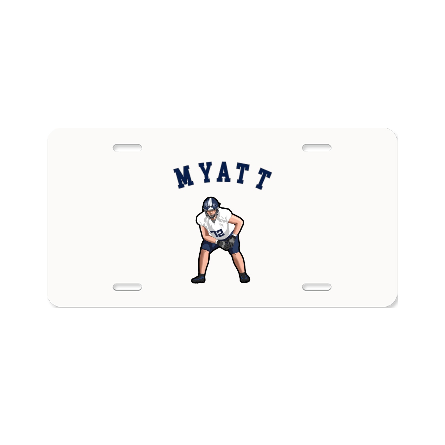 License Plate — Shirsey Arch in Classic